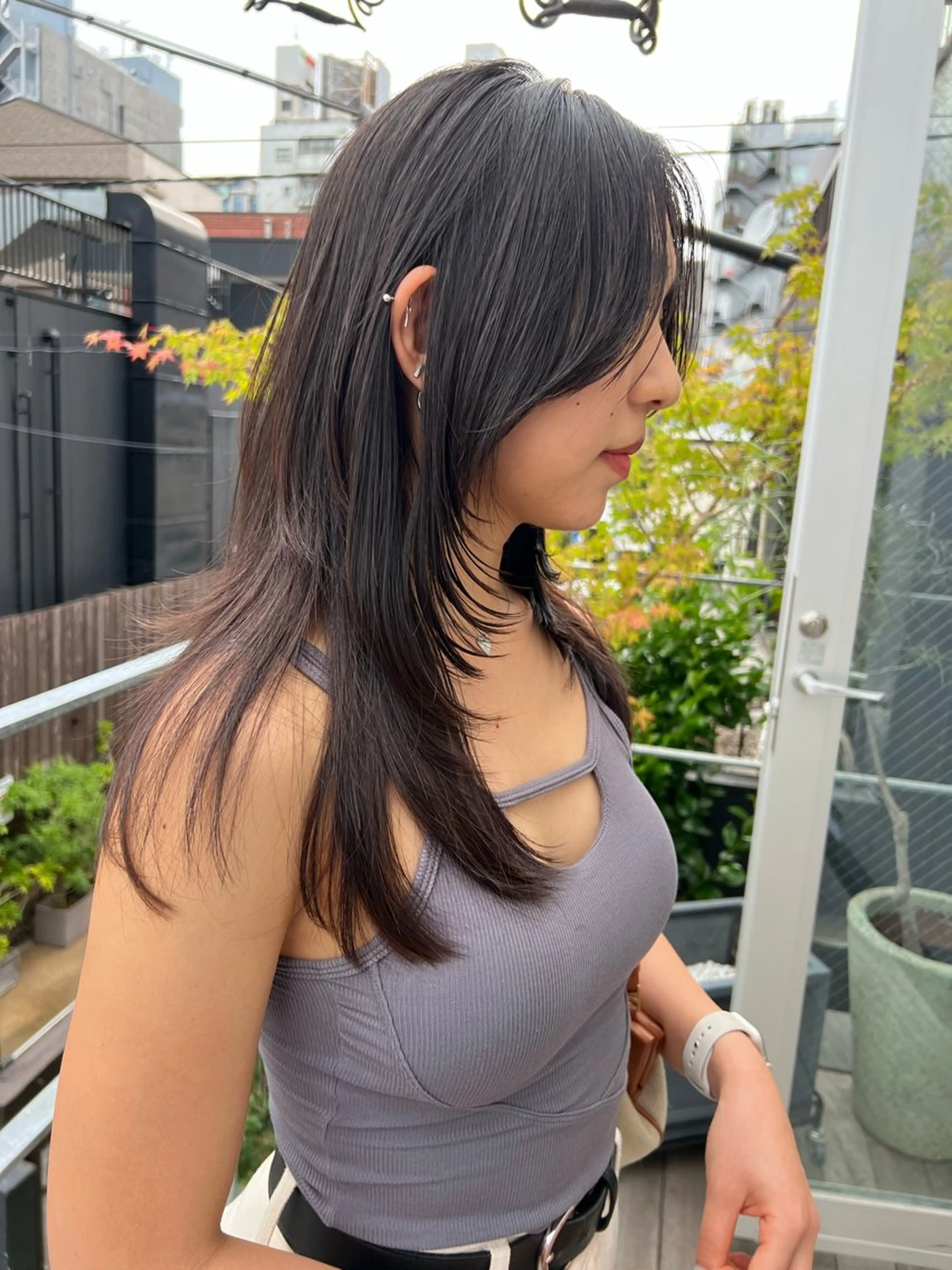 セミロング レイヤーカット カット sakoda shunkiのヘアスタイル