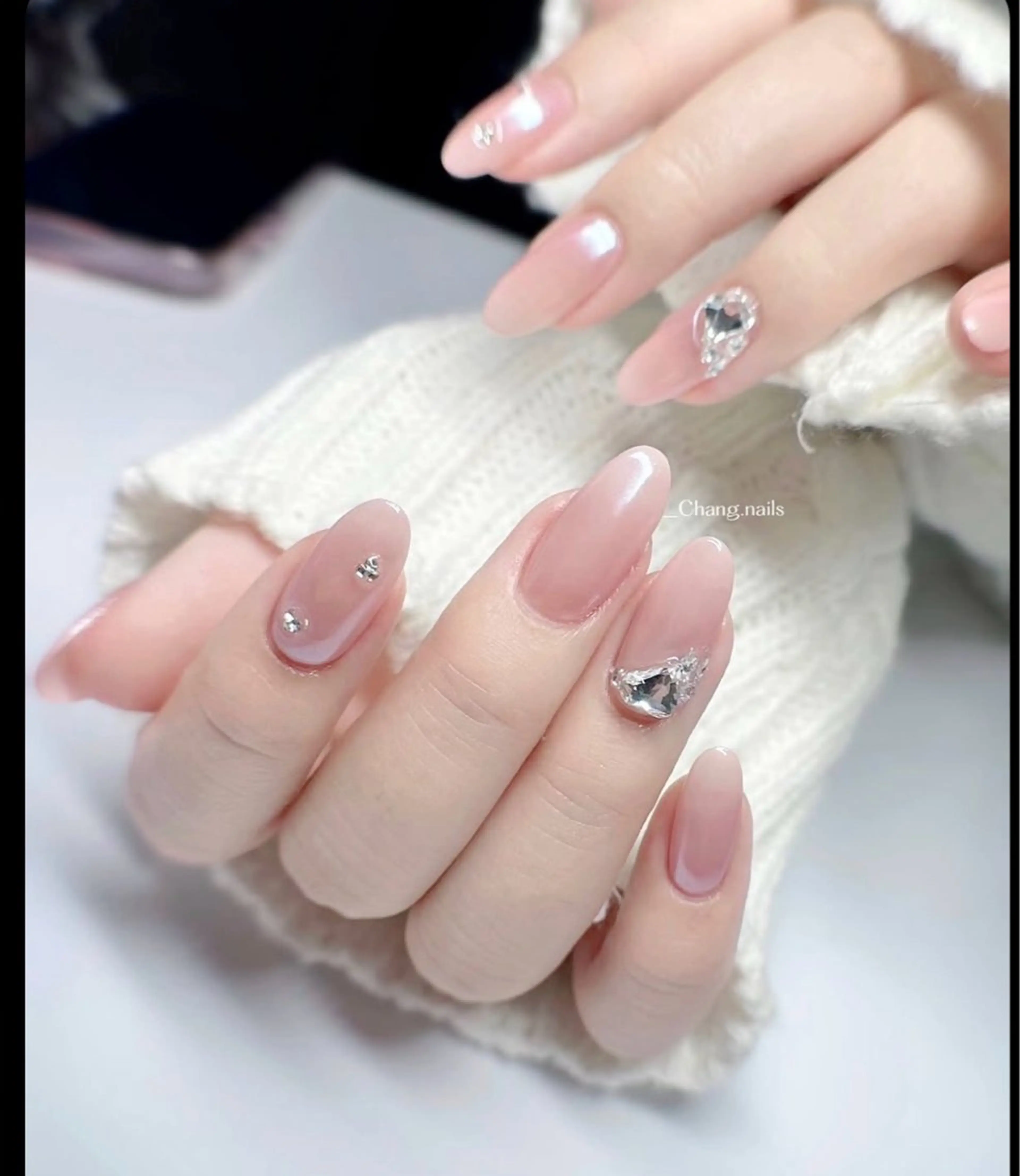 ストンネイル、長さ出し10本❤️❤️の写真