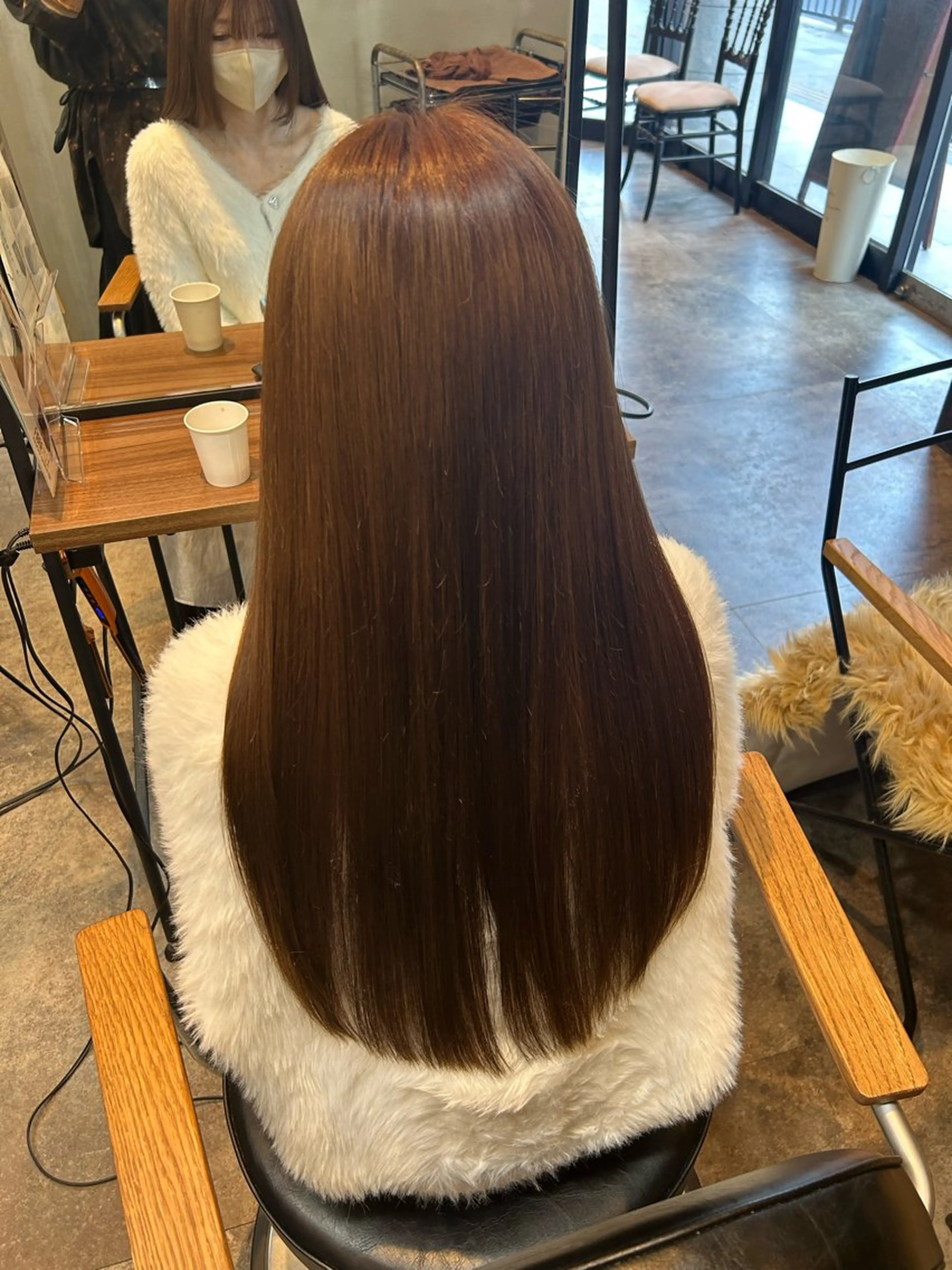 ロング 木下 美優のヘアスタイル