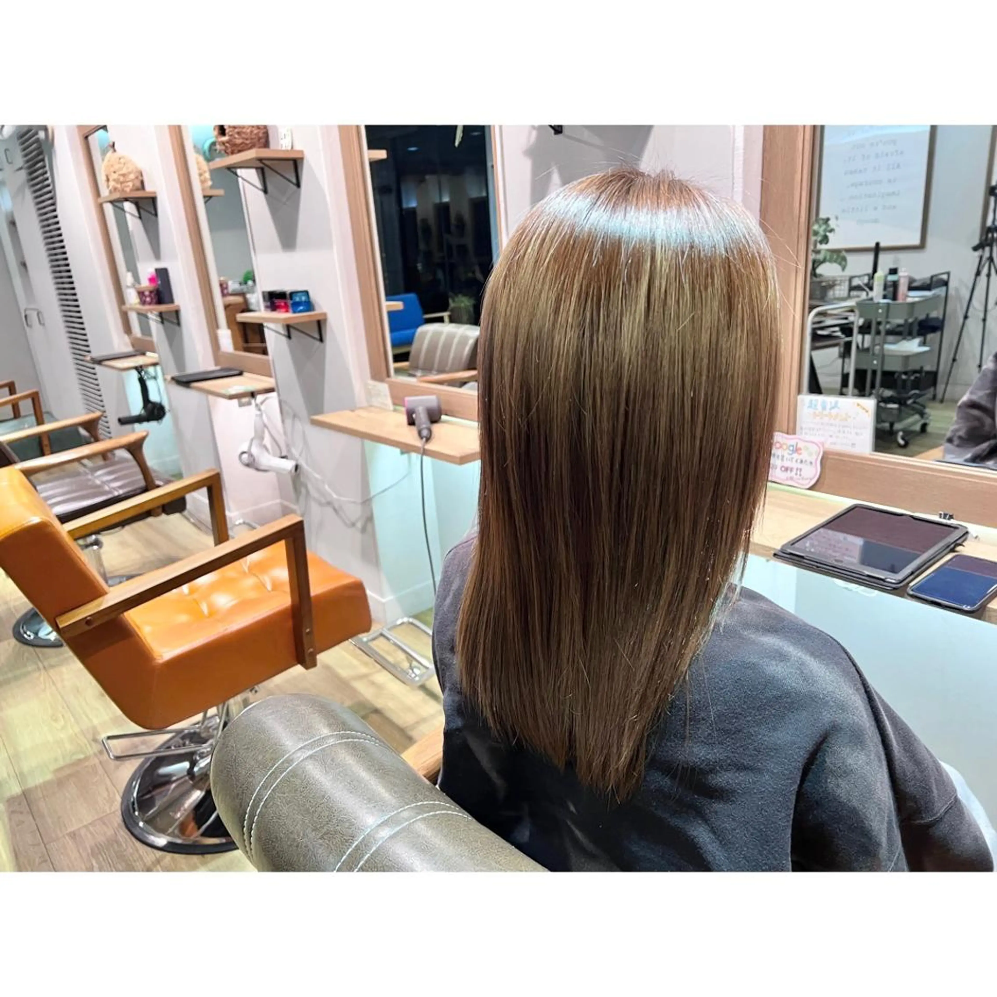 ロング トリートメント 酸熱トリートメント ツキダテ ユイのヘアスタイル