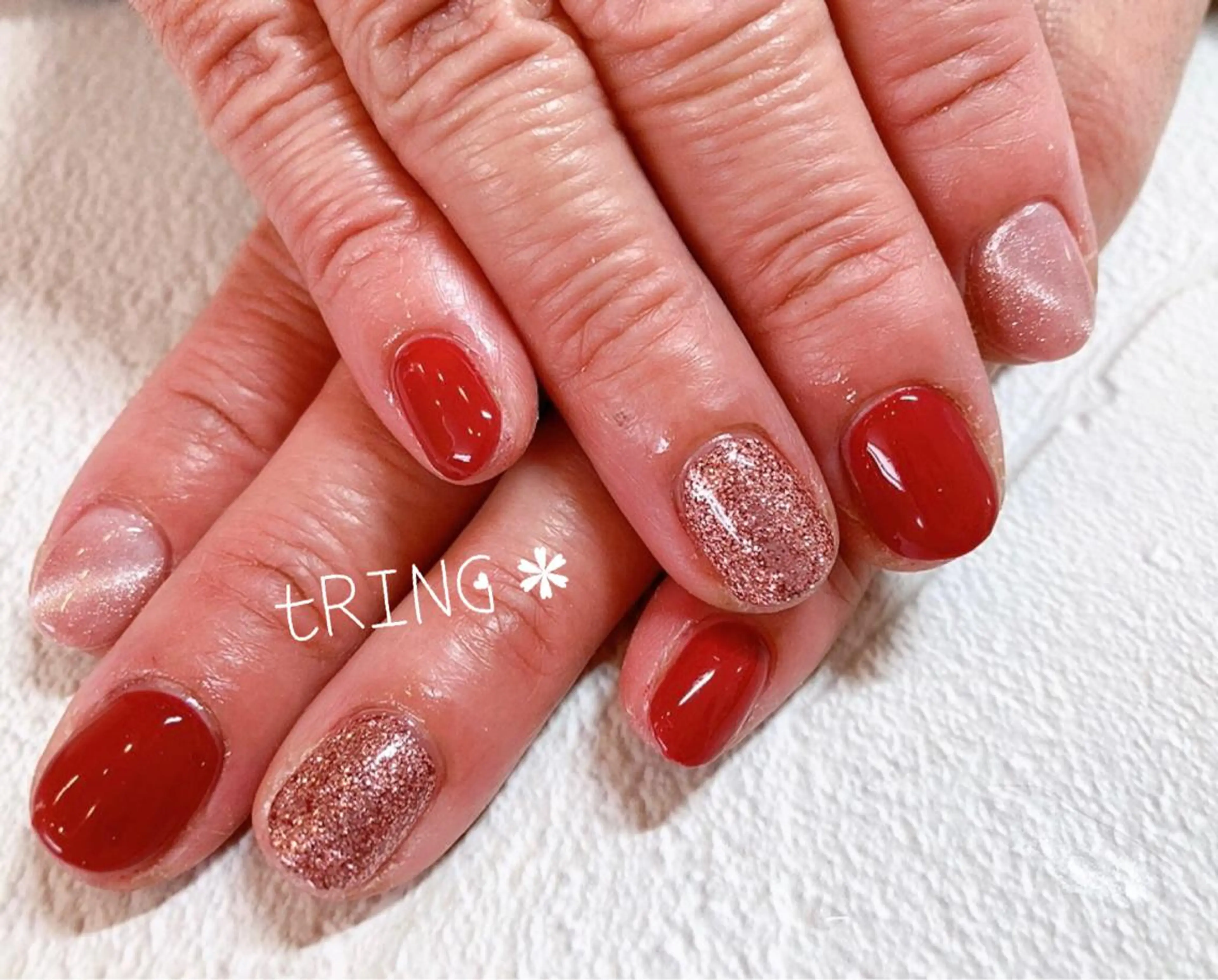 ネイル tRING* しいの木台のネイルデザイン