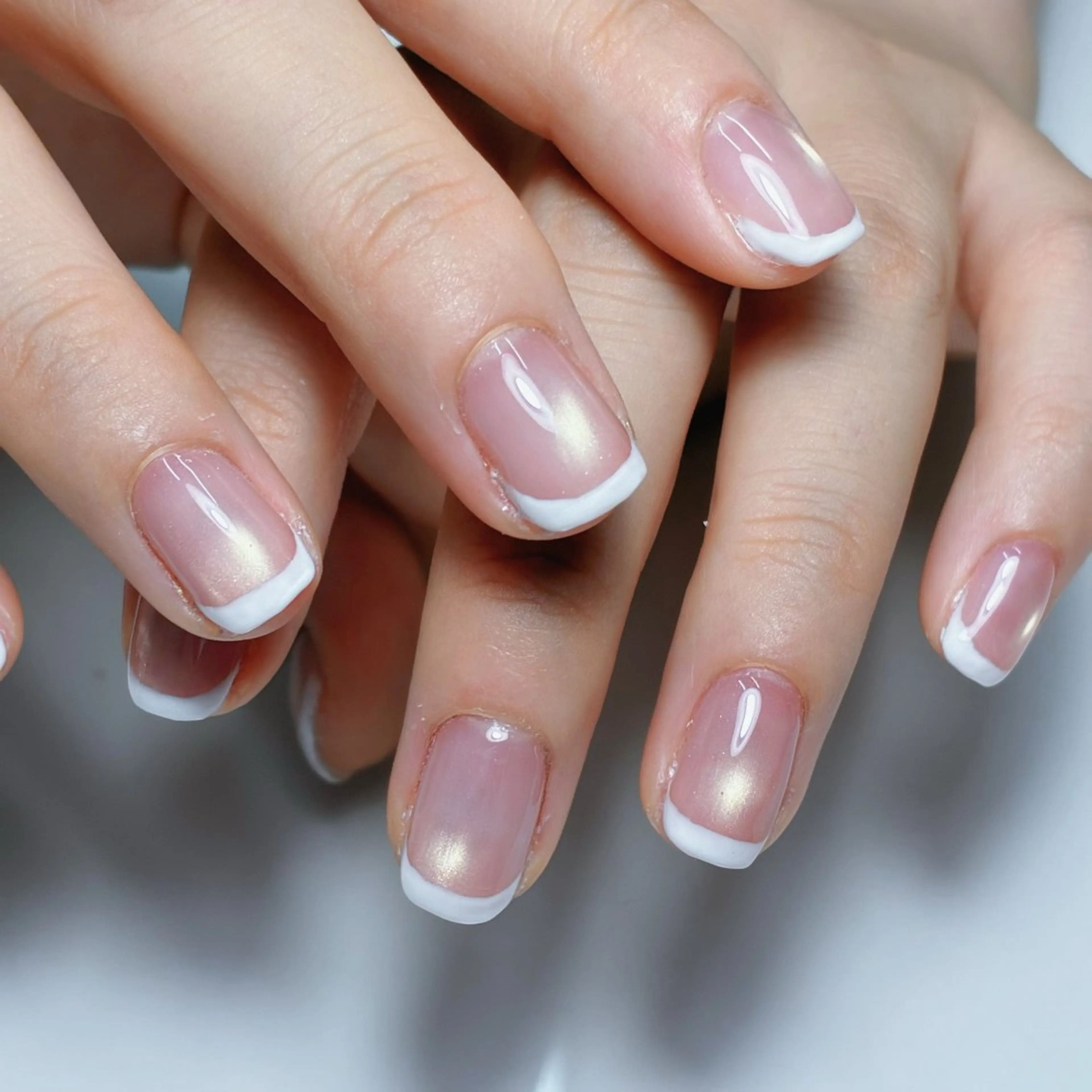 ネイル フレンチネイル マグネットネイル mumjyu MIKAのネイルデザイン