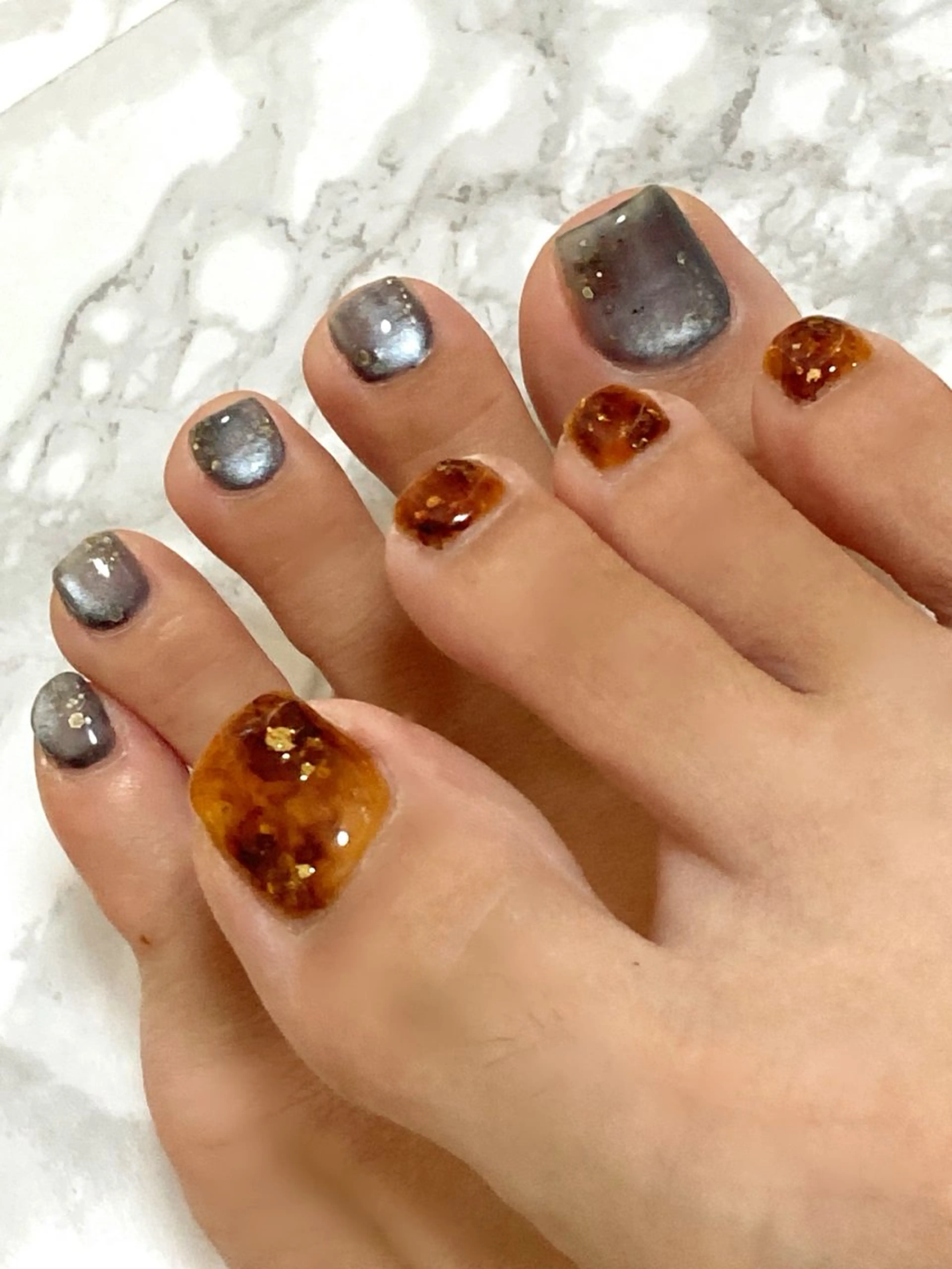 ネイル フットネイル nail salon アルストロメリアのネイルデザイン