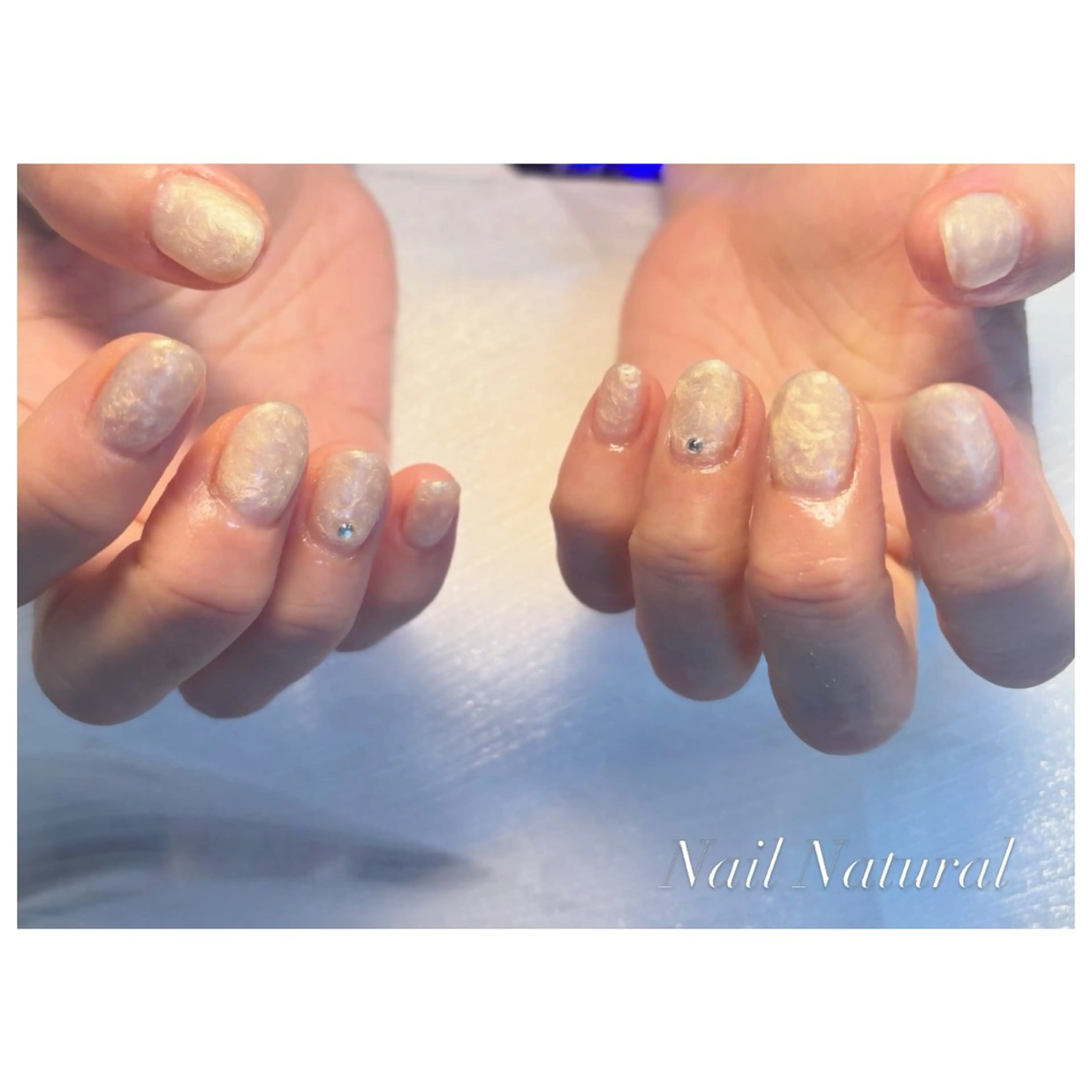 ネイル 持ち込み 春ネイル ハンドネイル Nail salon Natulalのネイルデザイン