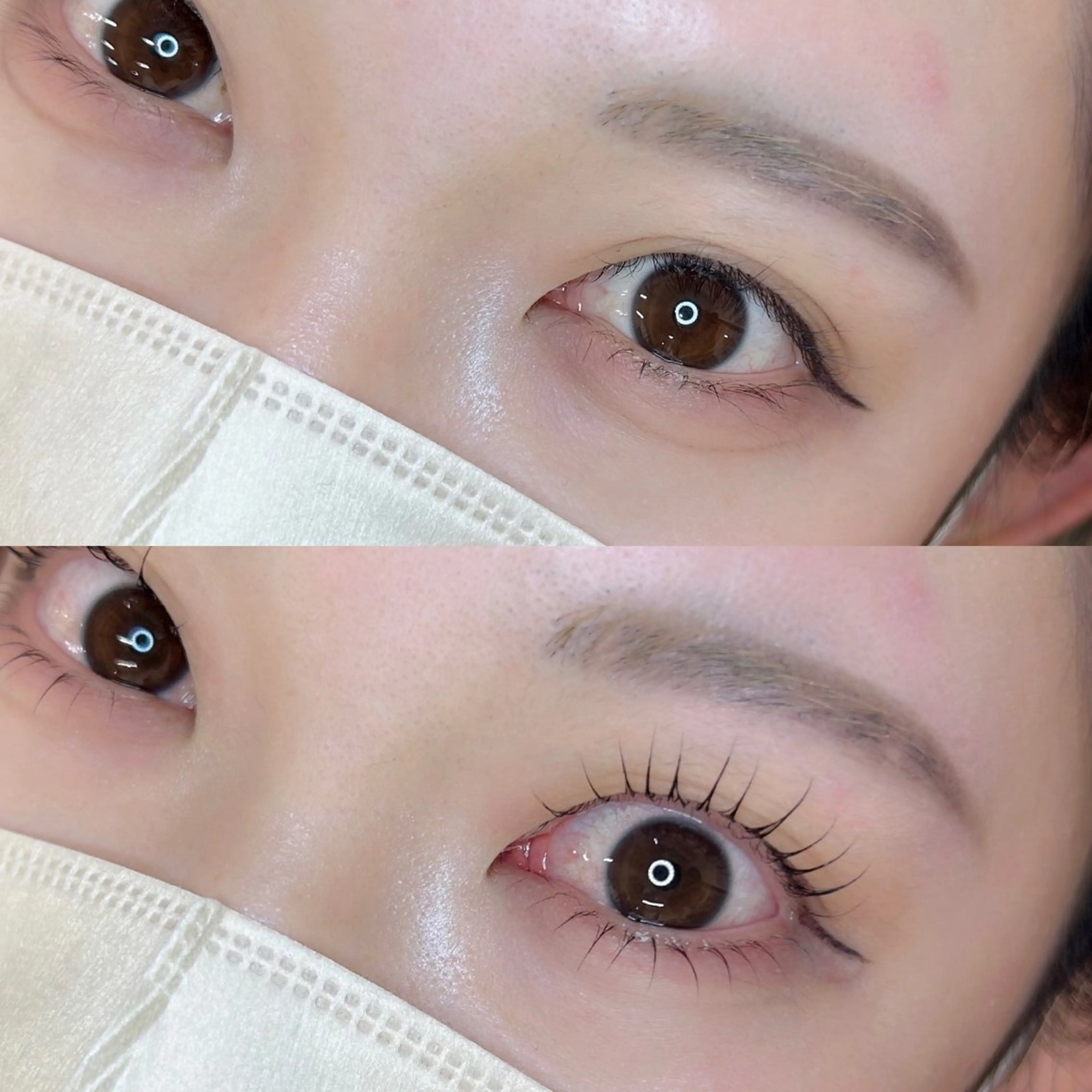 マツエク・マツパ 一重×まつ毛パーマ prima梅田店 研修店舗のマツエク・マツパデザイン