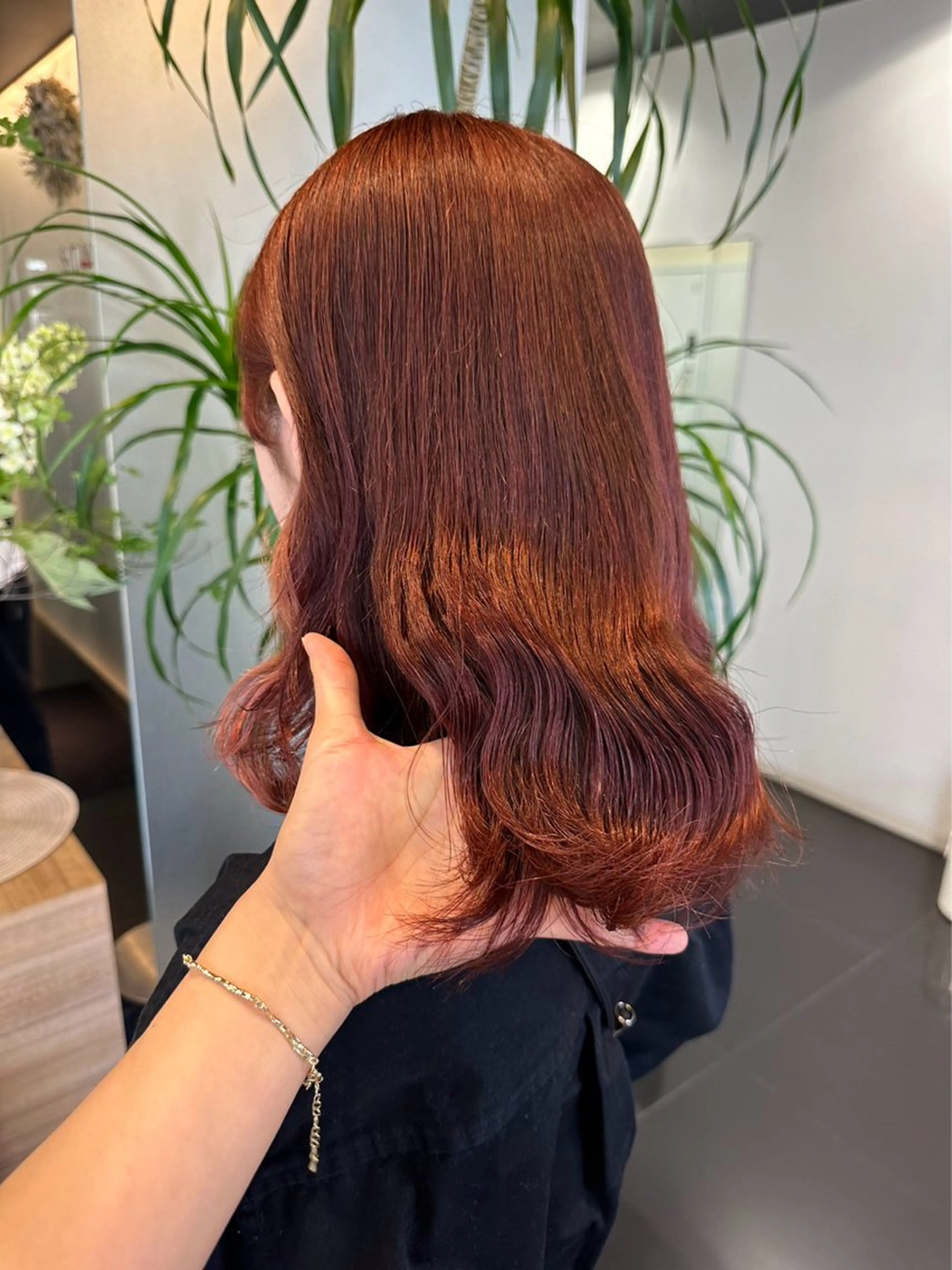 ミディアム ダブルカラーベージュ カラー/tuburaのヘアスタイル