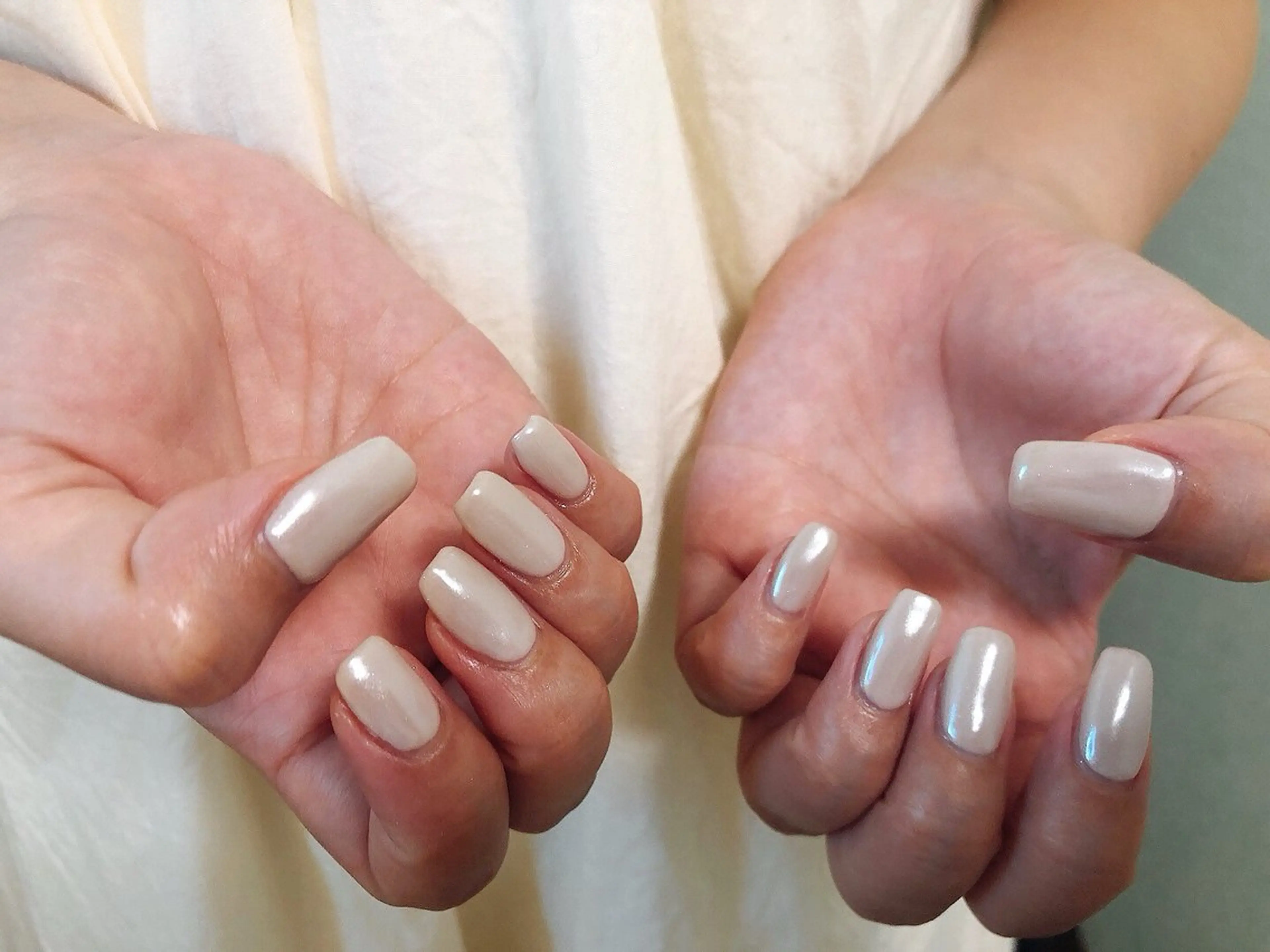 ネイル オーロラネイル フットネイル フレンチネイル ジェルネイル 韓国ネイル kikinail 溝の口のネイルデザイン