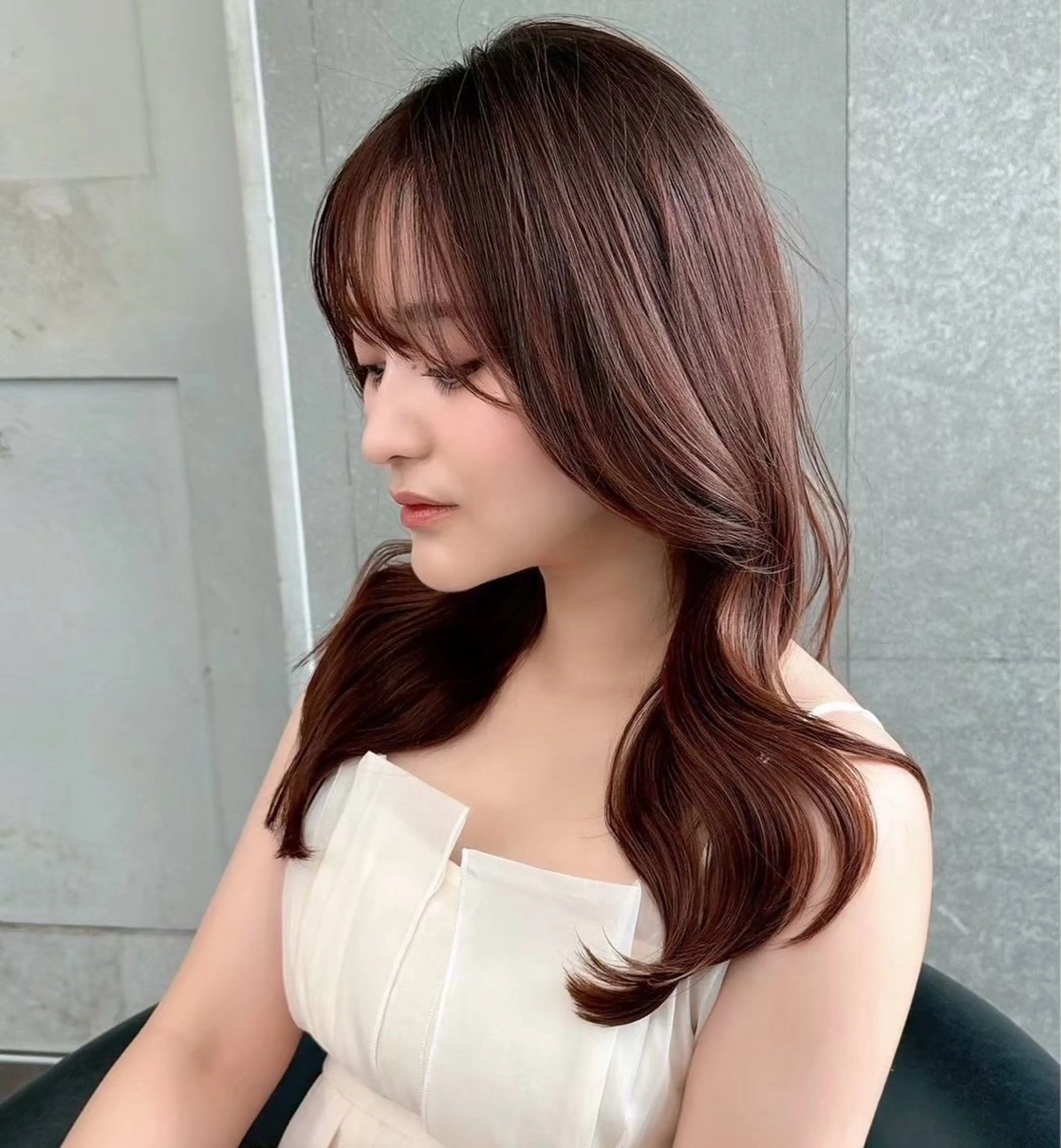 カラー 透明感カラー✨ fuga🧢のヘアスタイル