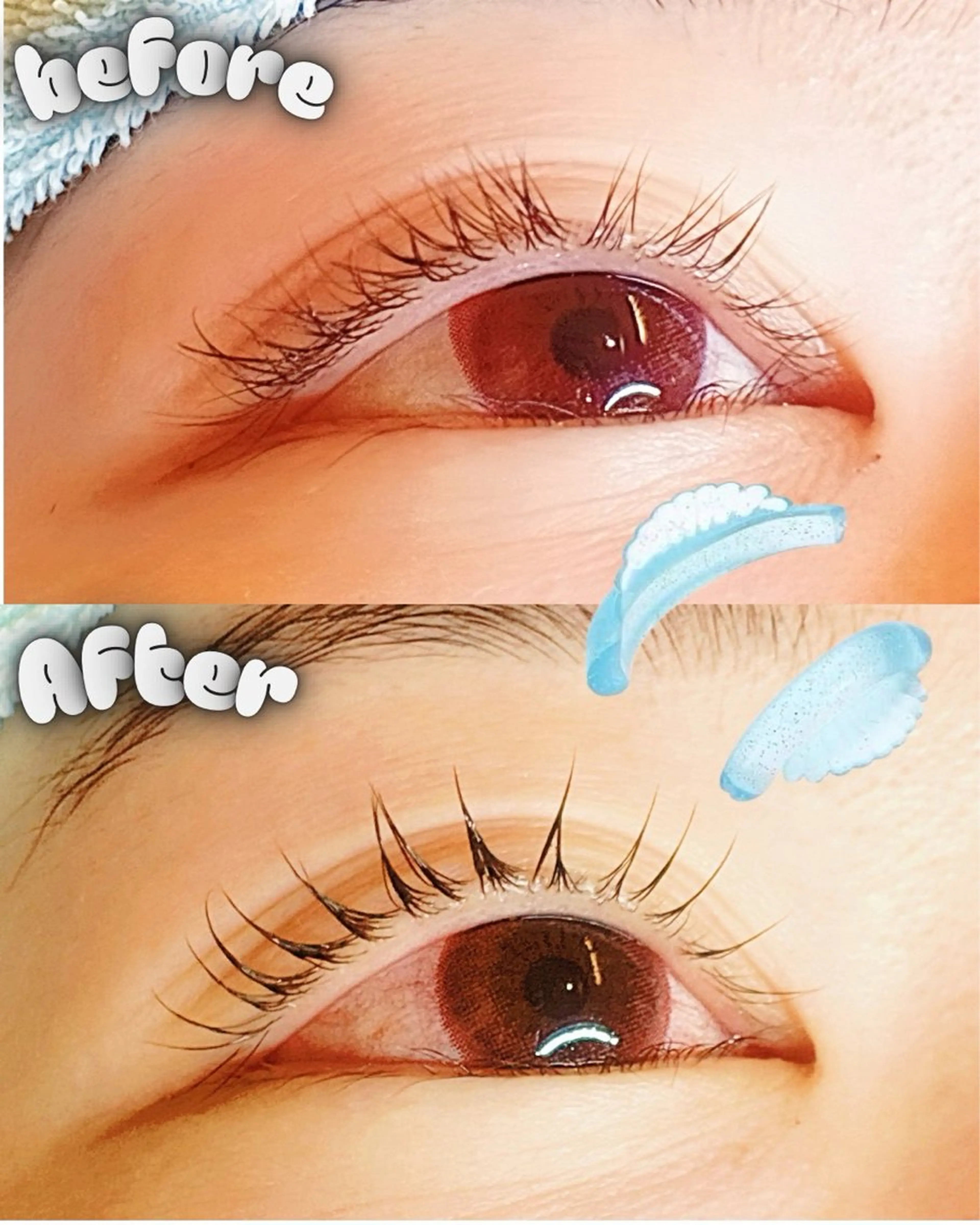 【破格💥】研修まつ毛パーマ×レディースシェービング　所要時間は90分前後の写真