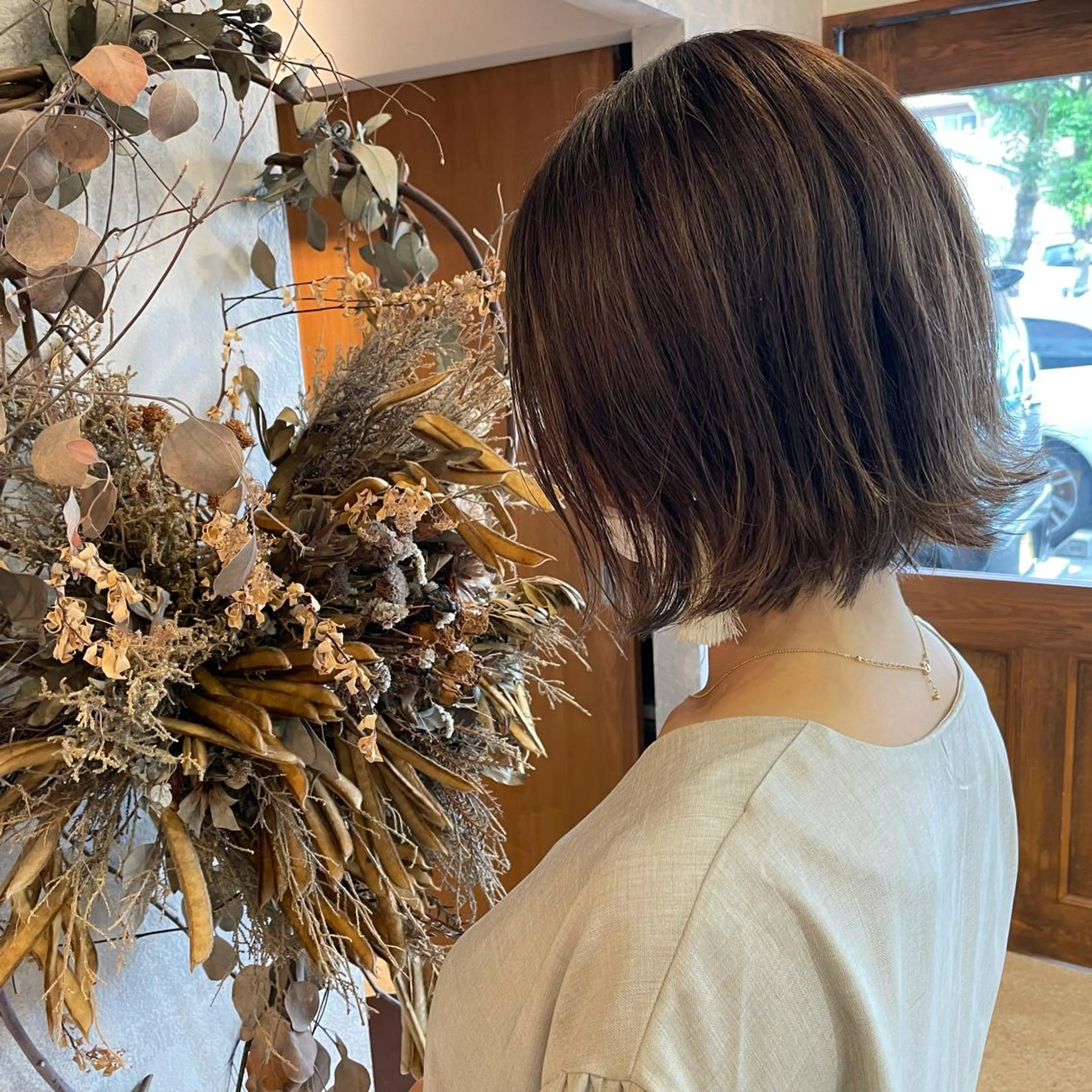 カラー 渋谷 佐規のヘアスタイル