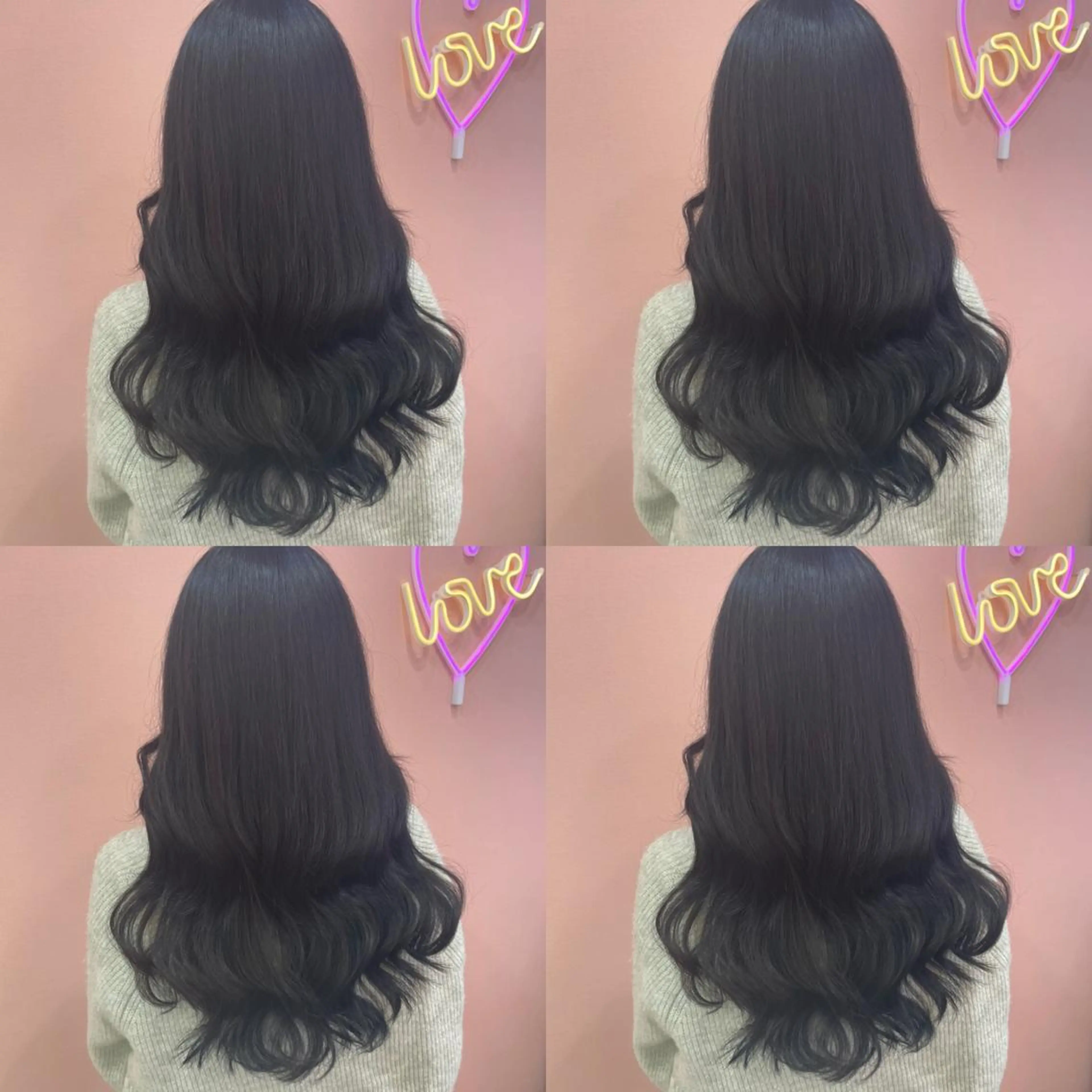 ロング カラー 黒髪 ナチュラルブラック 🌷MAYU 🌷のヘアスタイル