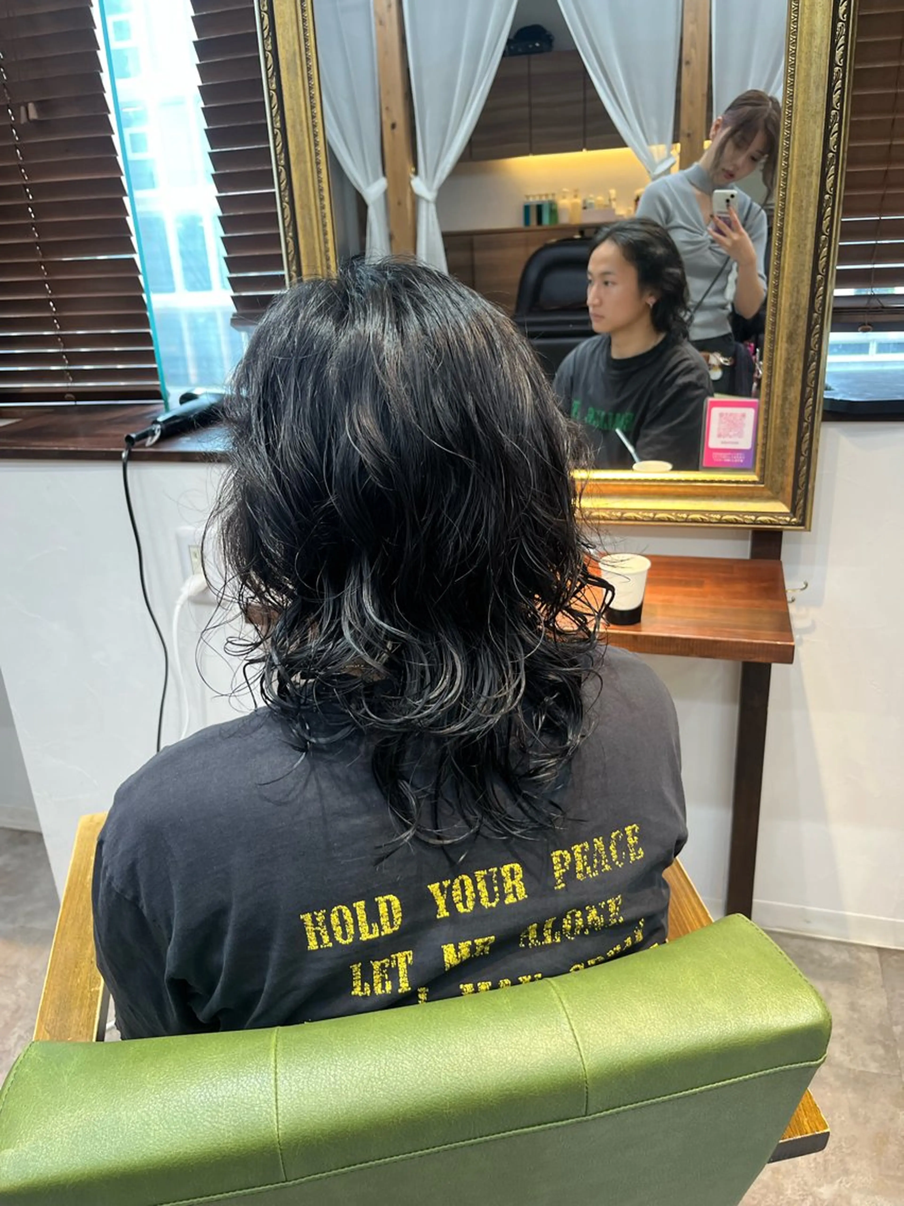 パーマ メンズ メンズパーマ 🌟カットモデル 募集中🌟りかのヘアスタイル