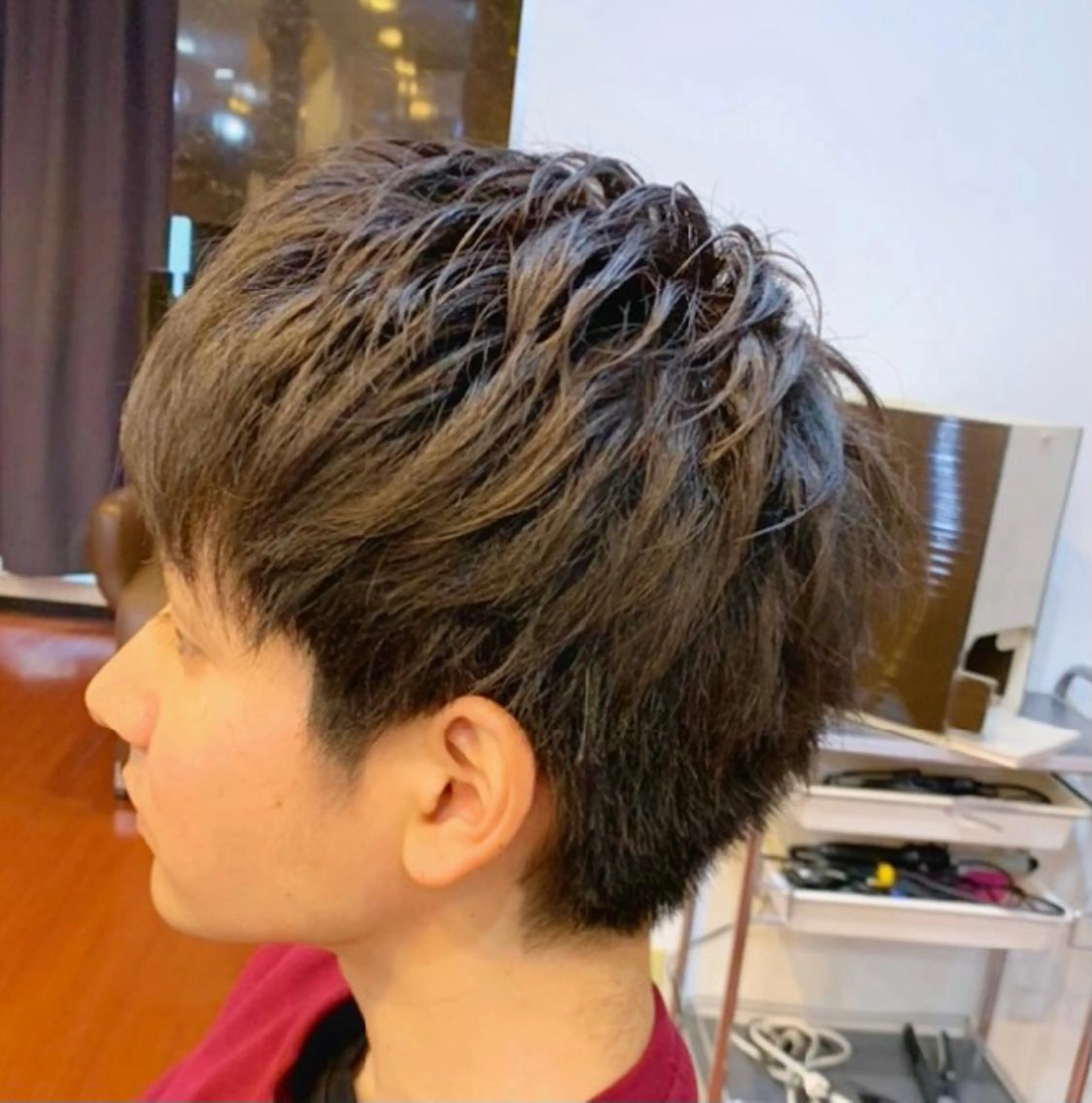 ショート メンズ カット ヘッドスパ メンズスタイル 櫻井康太のヘアスタイル