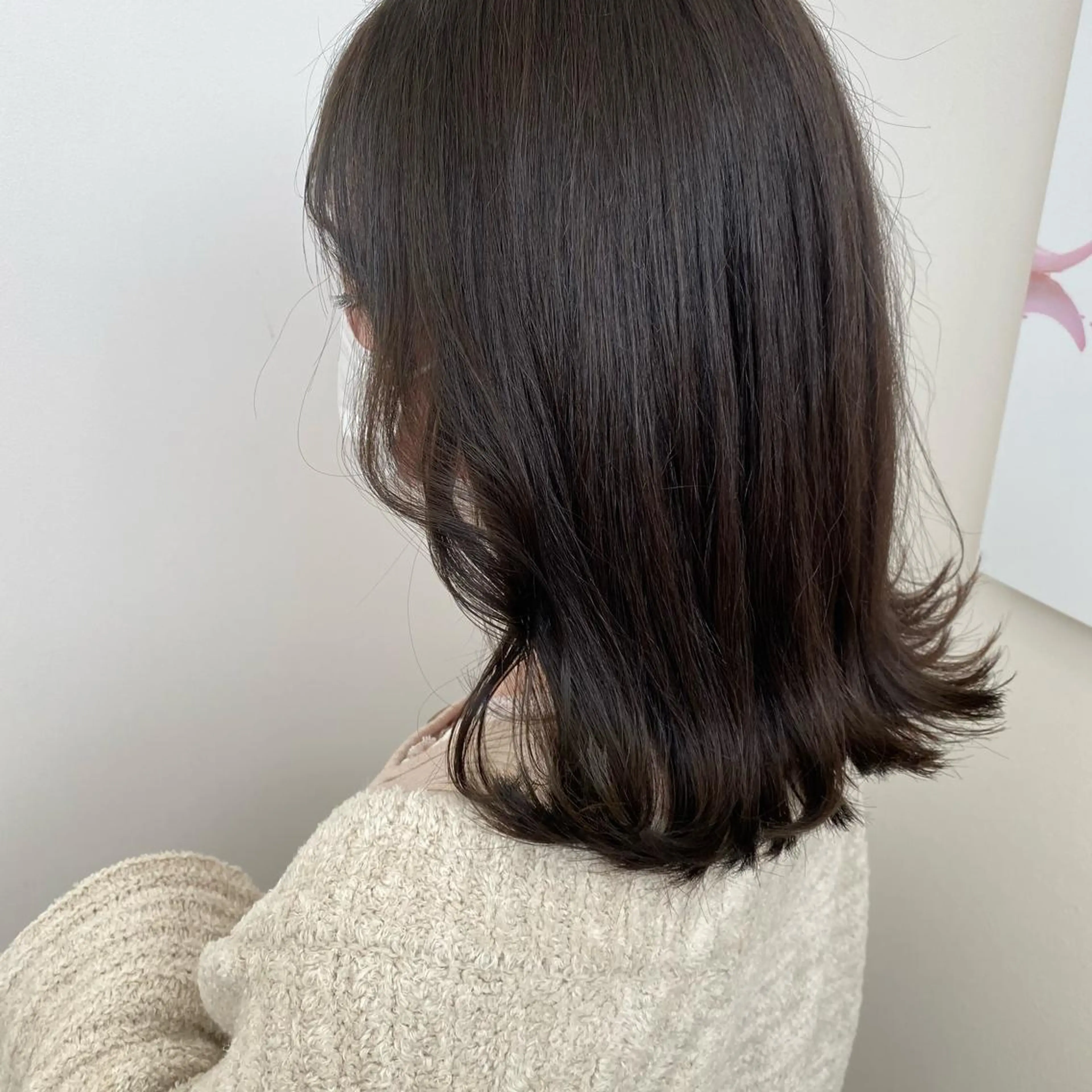 ミディアム Okamura Chisatoのヘアスタイル