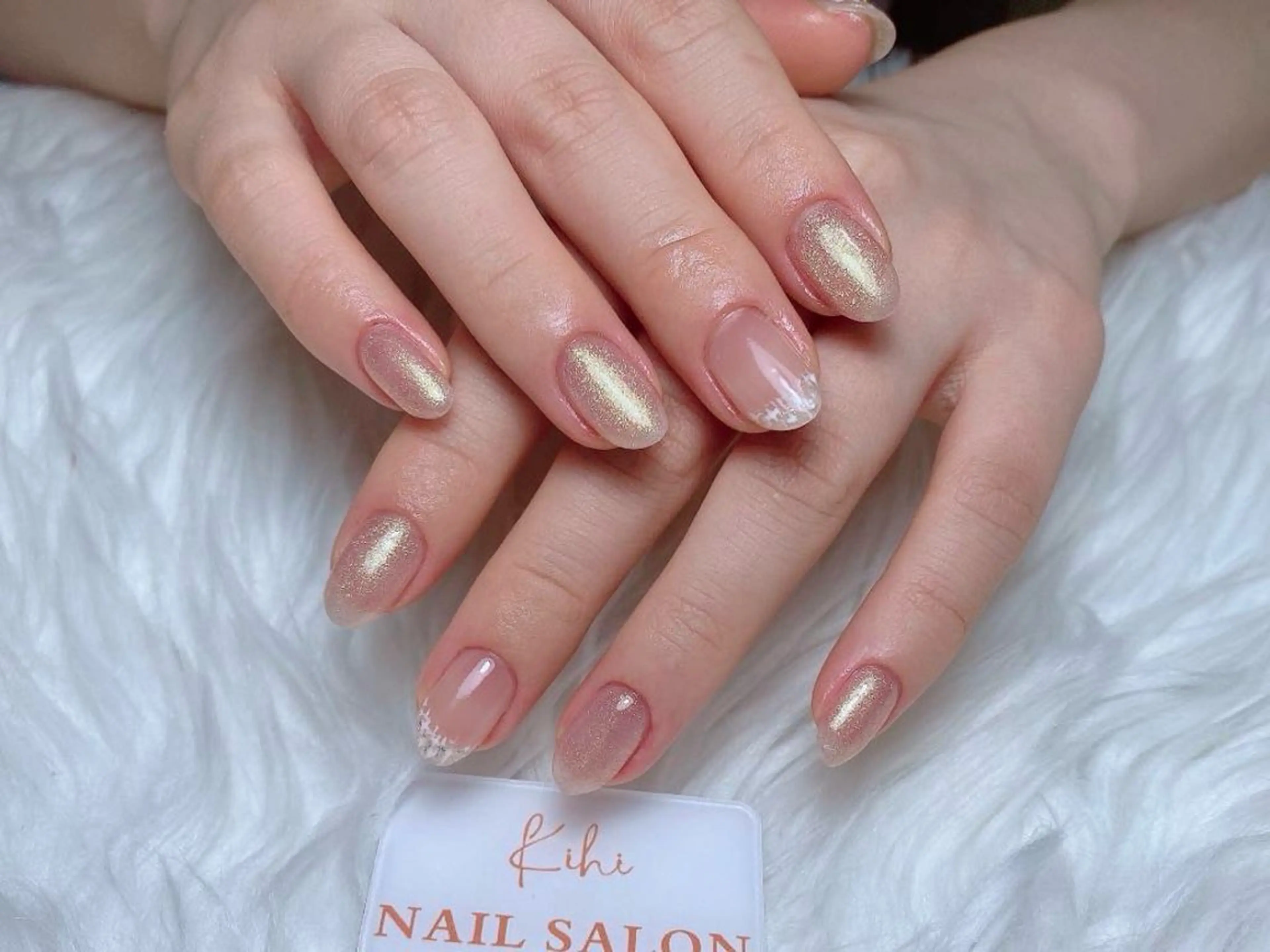 ネイル アートネイル フレンチネイル ジェルネイル グラデーション 韓国ネイル ハンドネイル 💕鈴木ユリ パラジェル/オフ無料のネイルデザイン