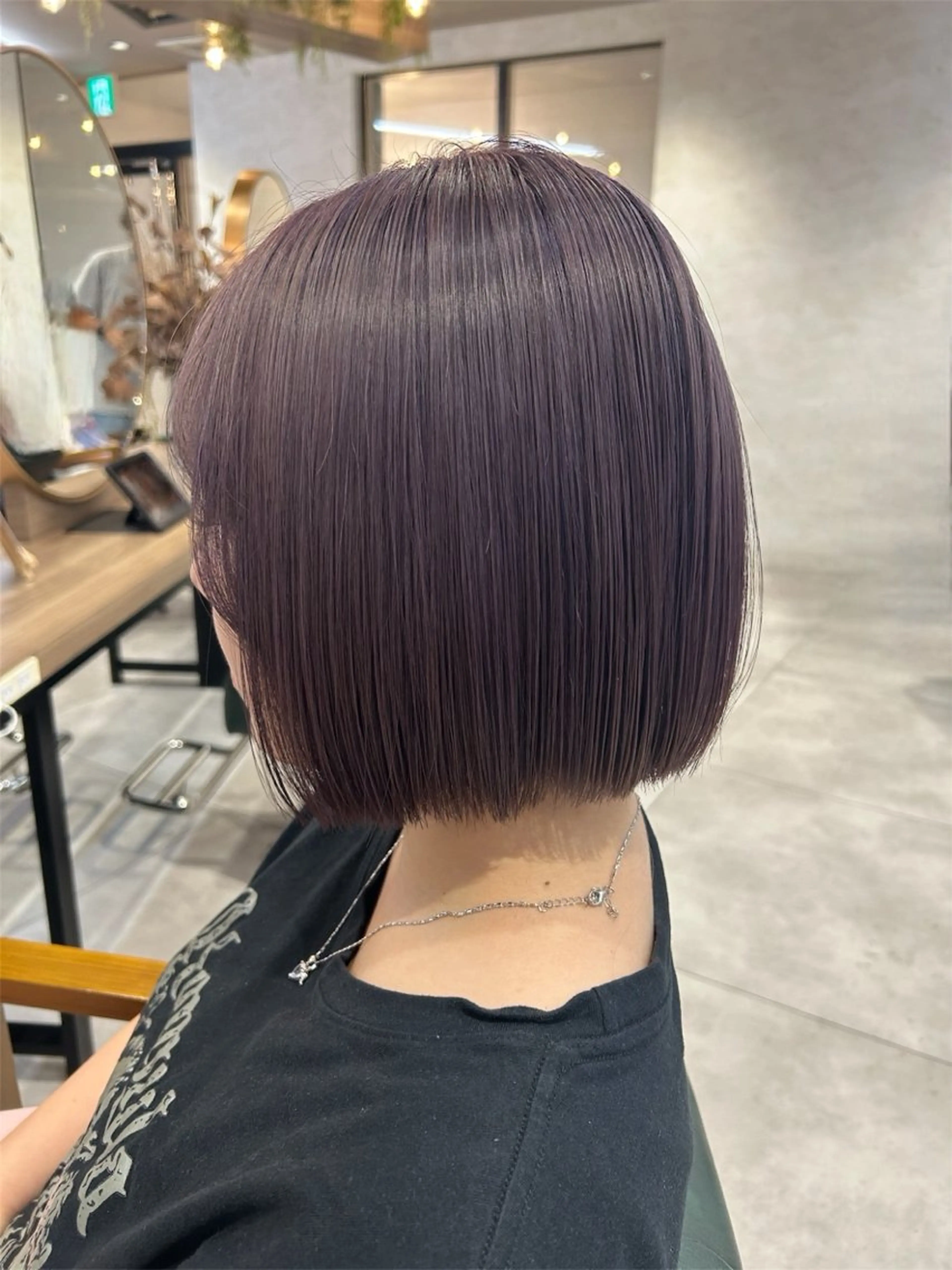 ショート ヘアカラー 暗髪／透明感カラー ／⭐️hyuga⭐️のヘアスタイル