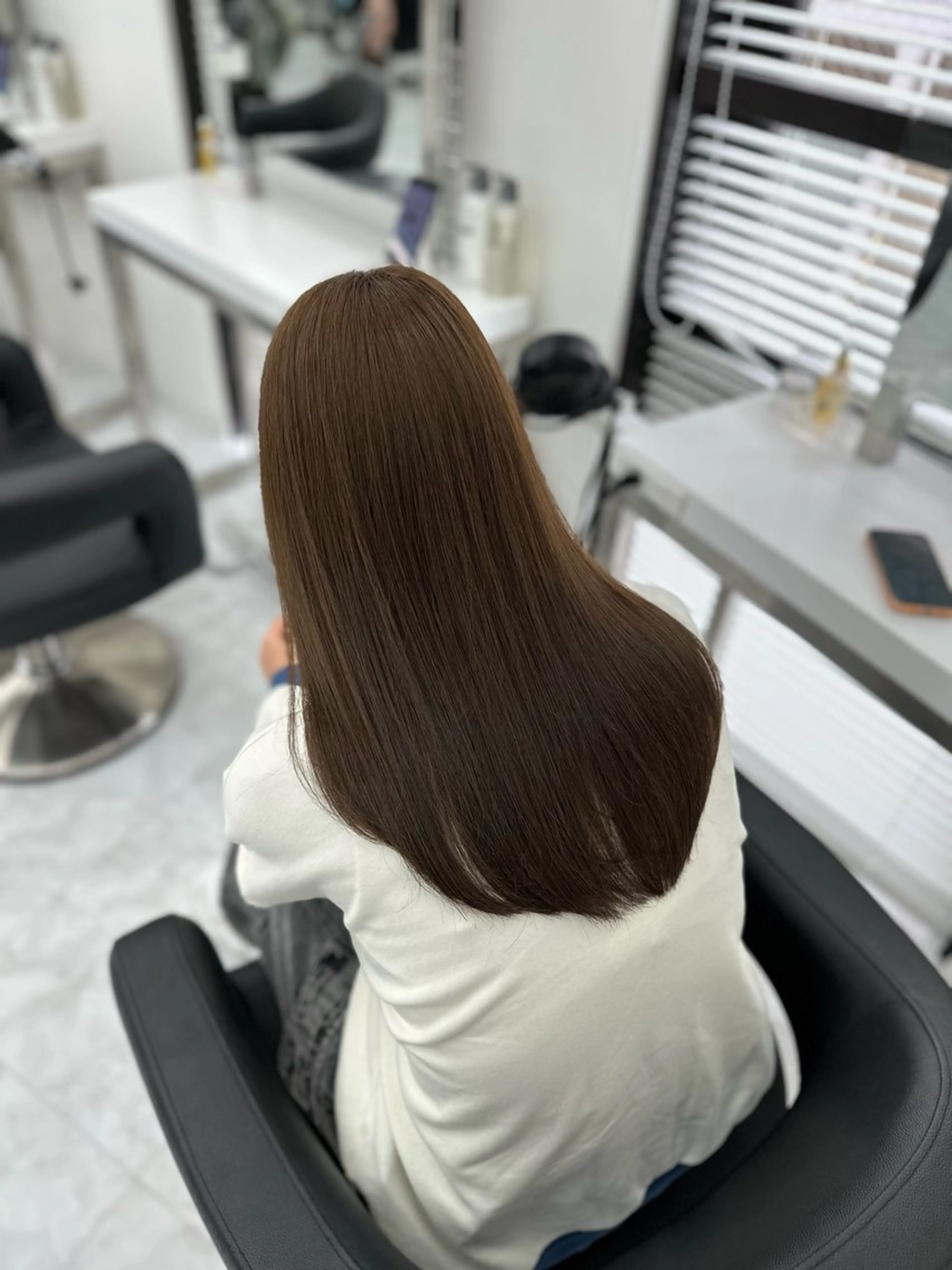 セミロング ヘアカラー トリートメント ヘッドスパ ヘアセット rio🧚🏻‍♀️ 暖色/グレージュのヘアスタイル