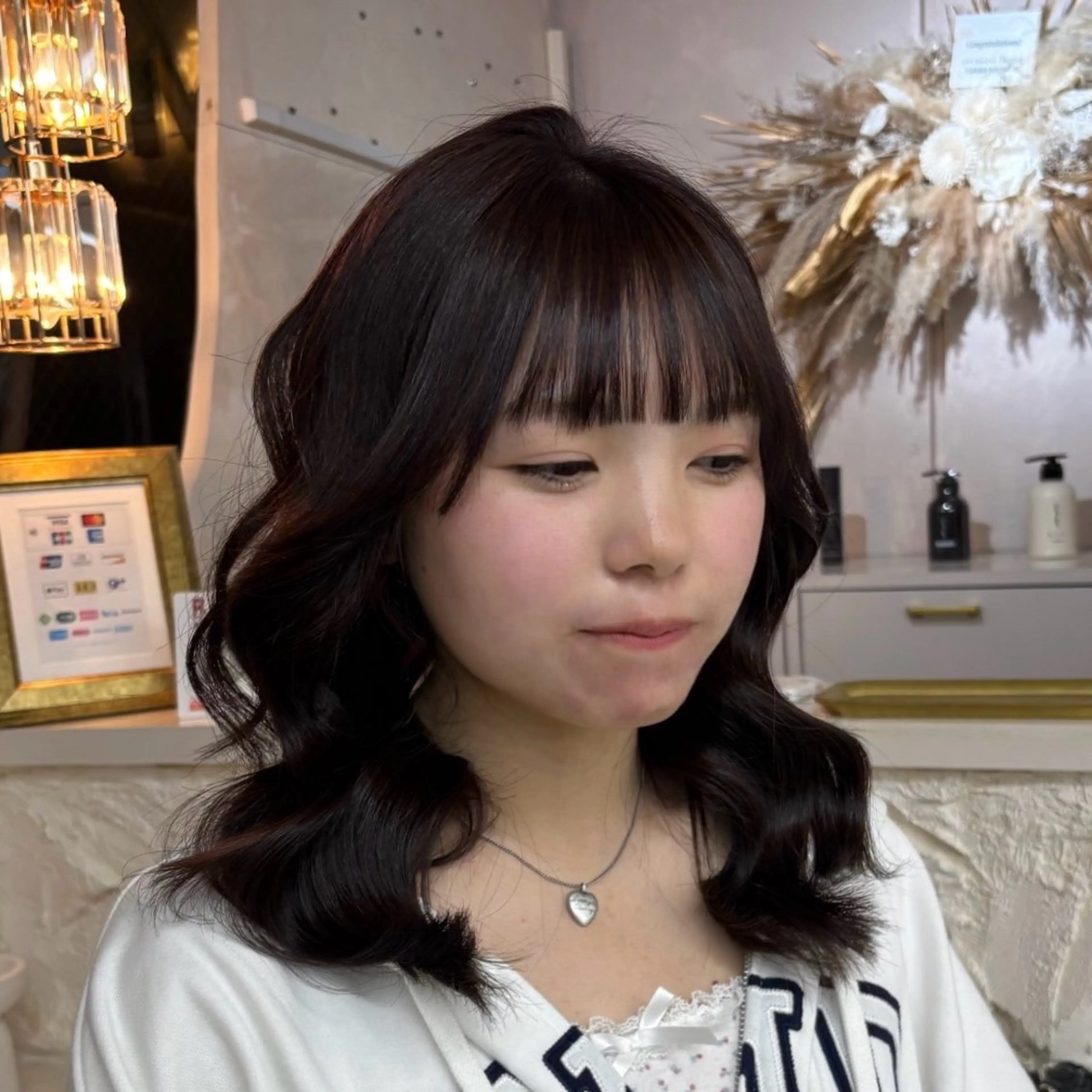 セミロング カラー ヘアカラー XELM高崎 nearaのヘアスタイル