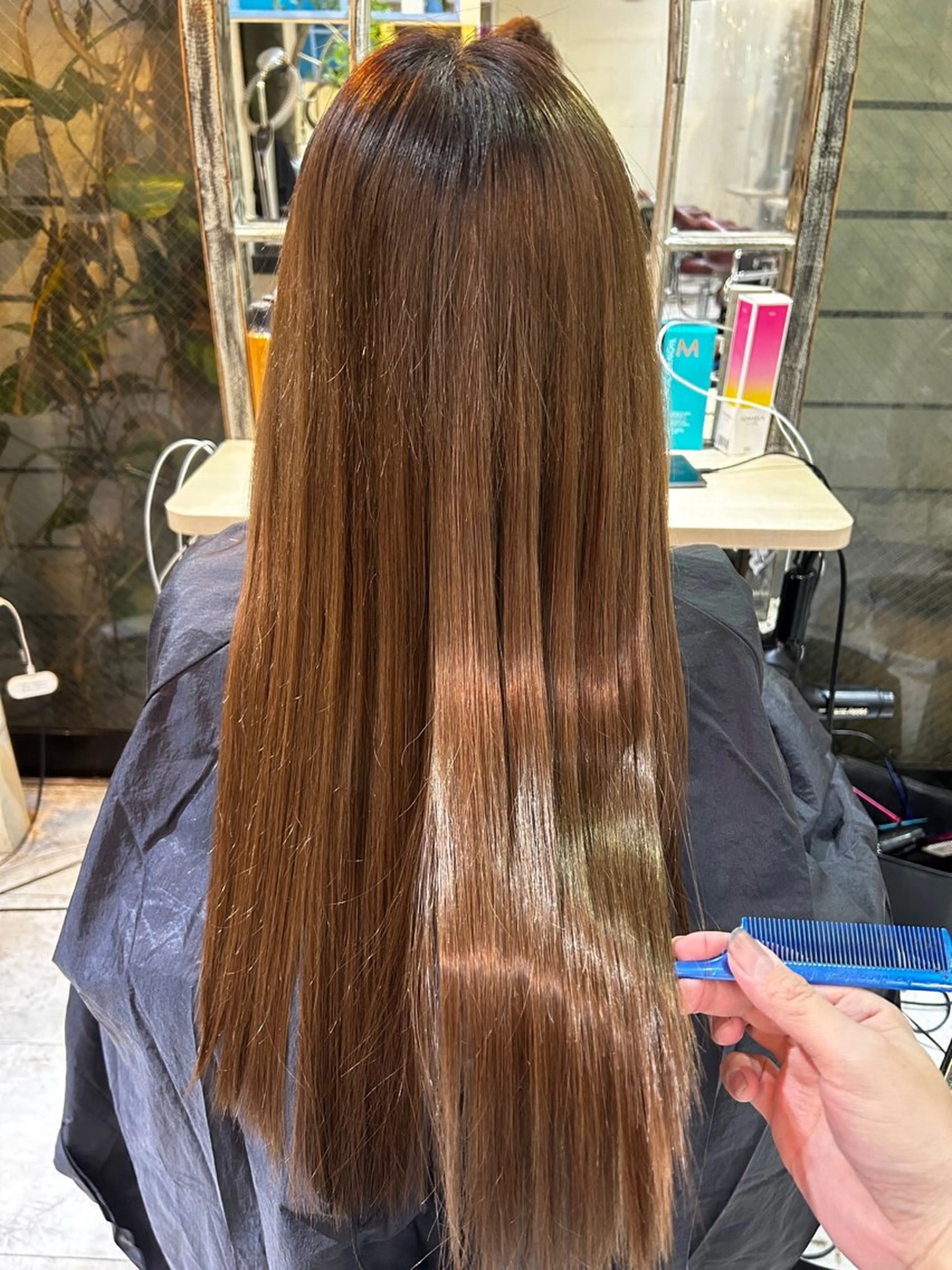 ロング カラー カット エクステ ‼️最新ハネエクステ 原宿のヘアスタイル