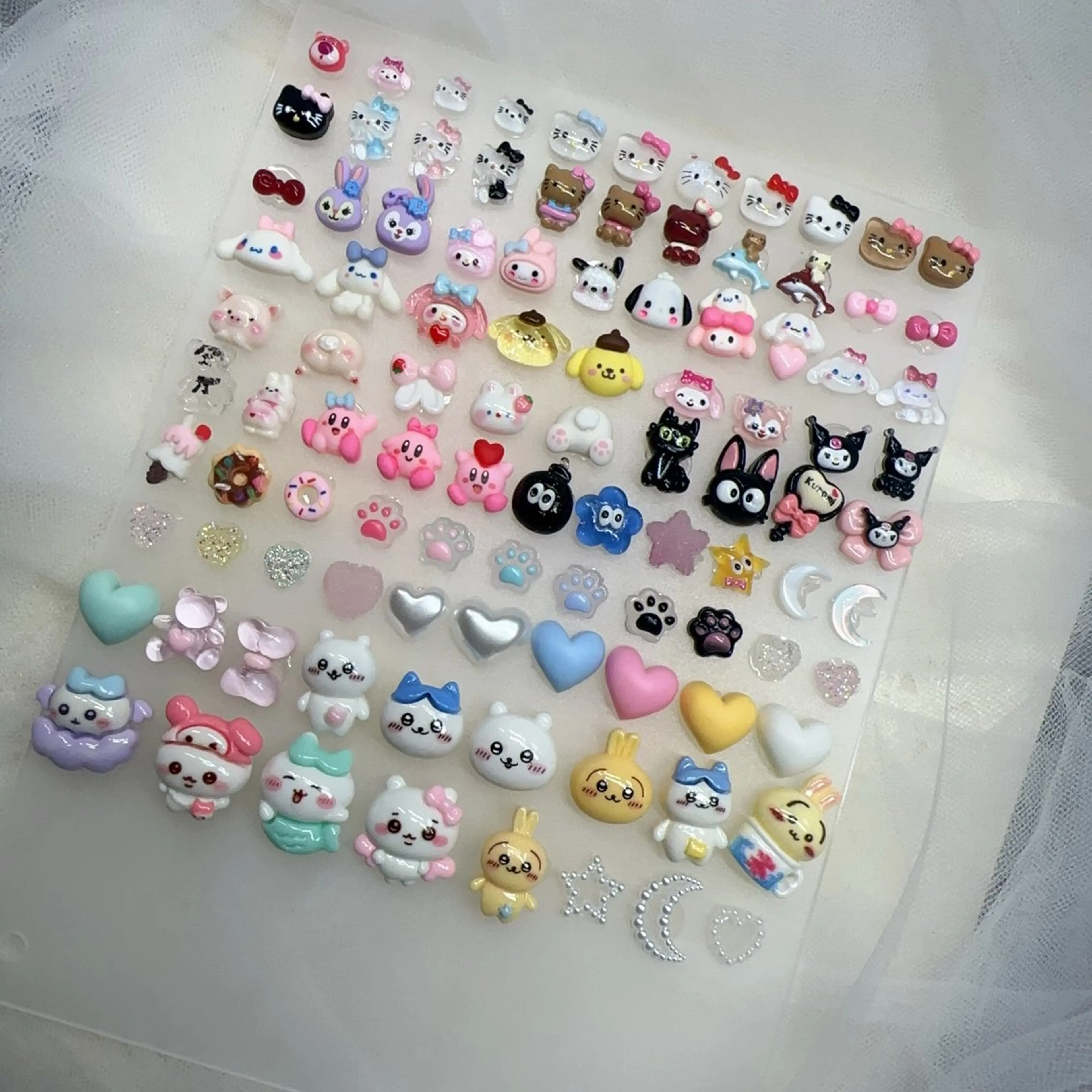 ★ハンド★キャラクター3Dパーツ10本つけ放題コース★初回ソフトジェルオ フ無料¥6980の写真