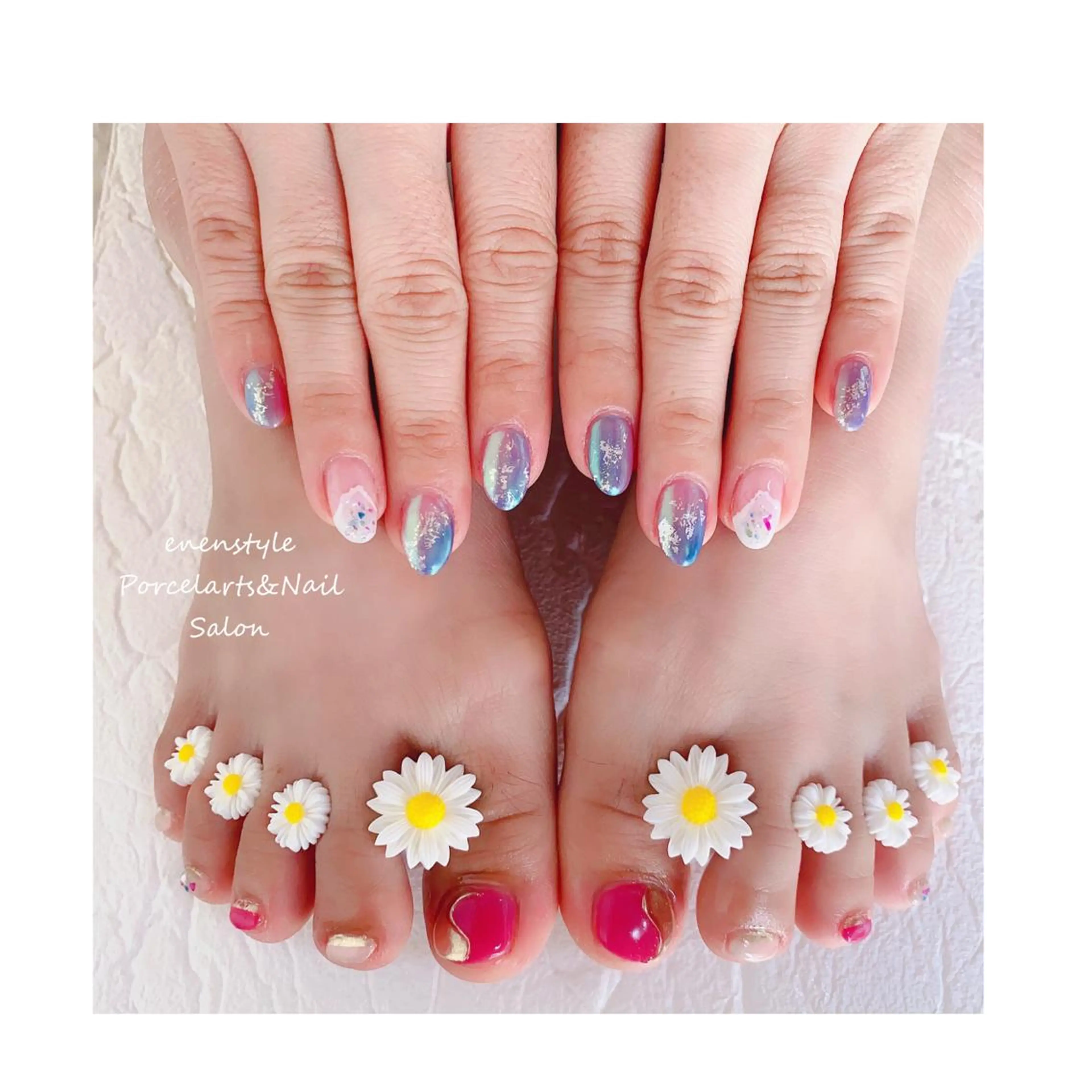 ミディアム ネイル 👑enen style👑のネイルデザイン