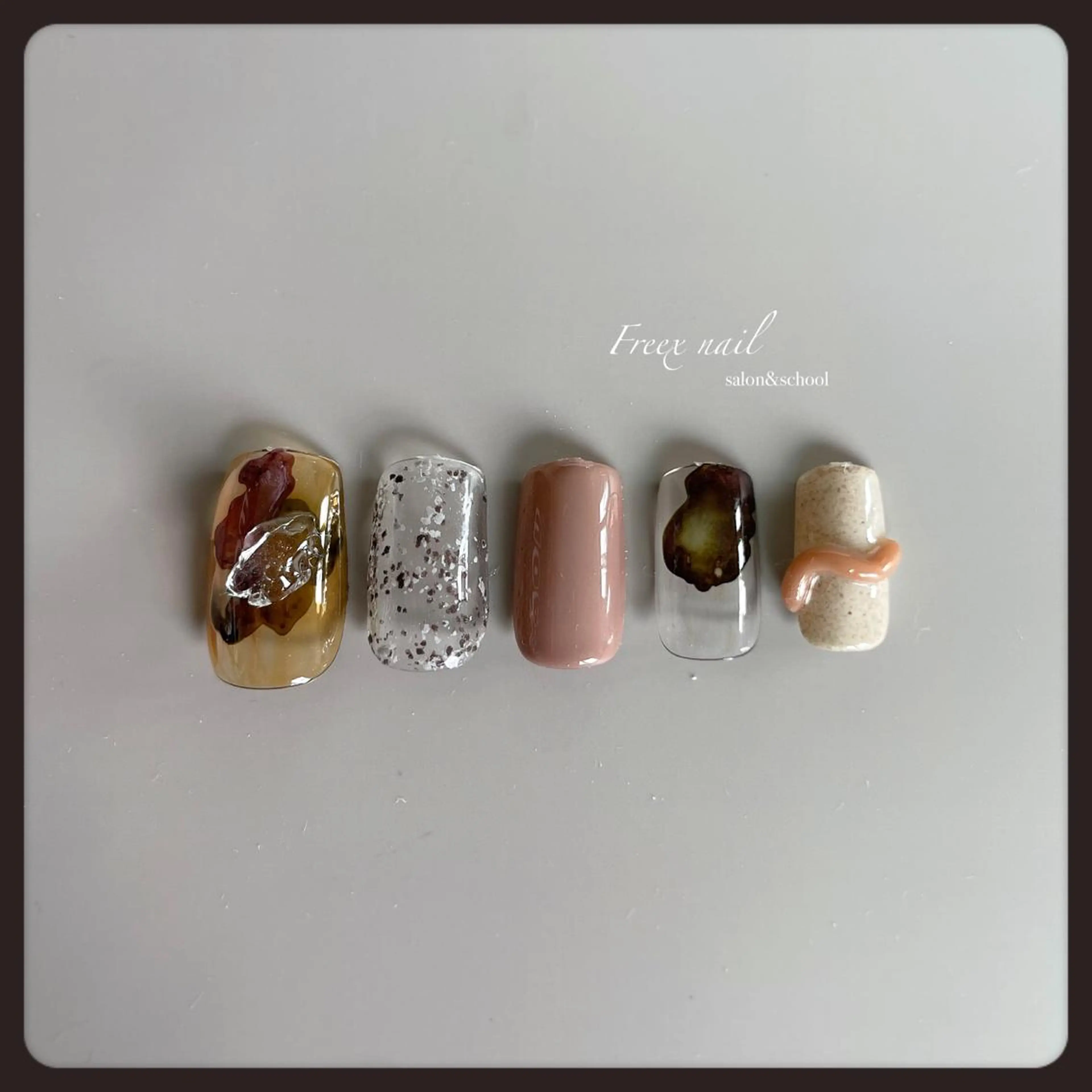 ネイル ニュアンスネイル ハンドネイル ハンドケア Freex nail所属・freex nail /ニュアンス/個性派のネイルデザイン