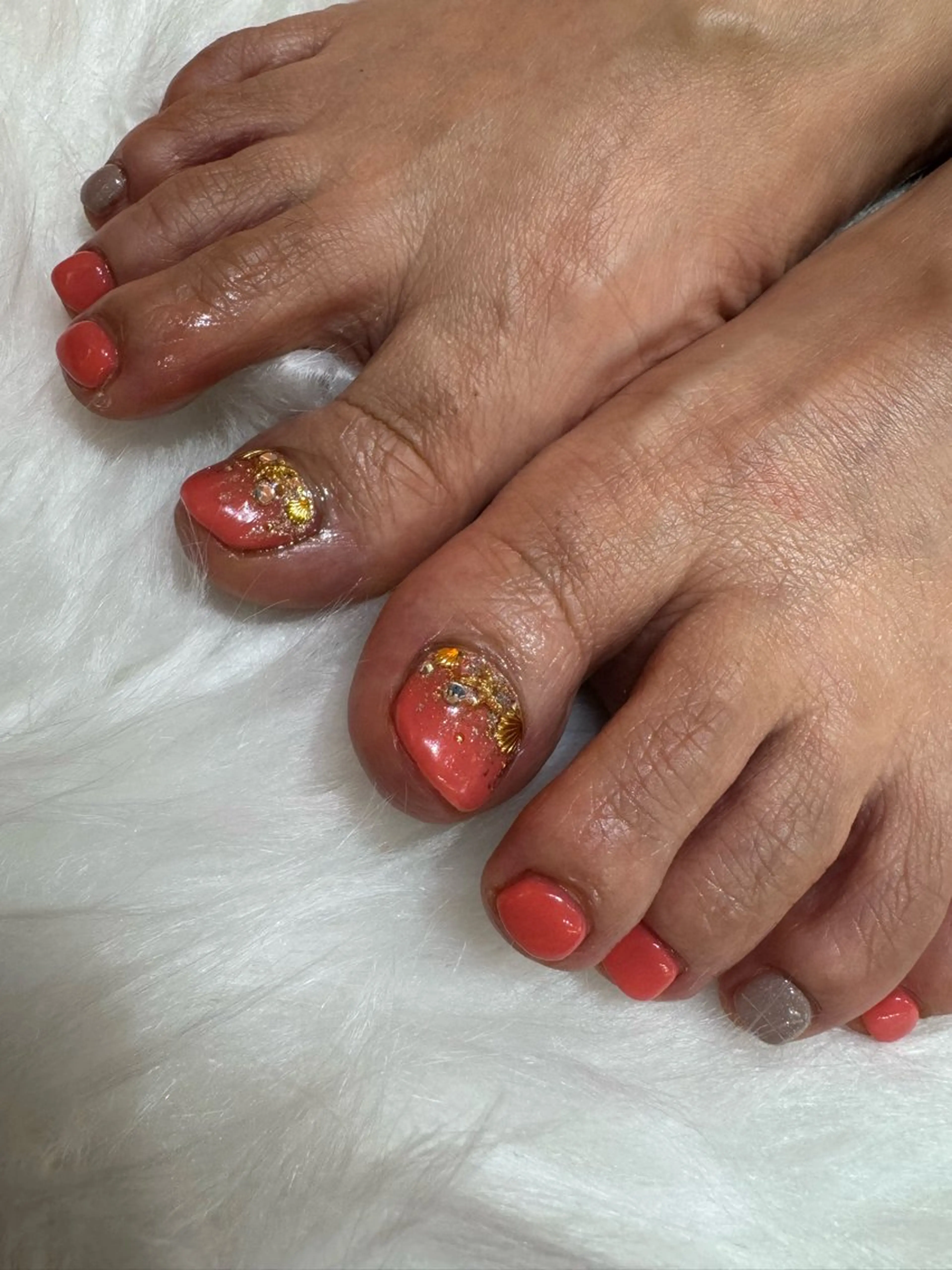 ネイル フットネイル nail&eyelash mate所属・京都/東向日/桂 ayumiのネイルデザイン