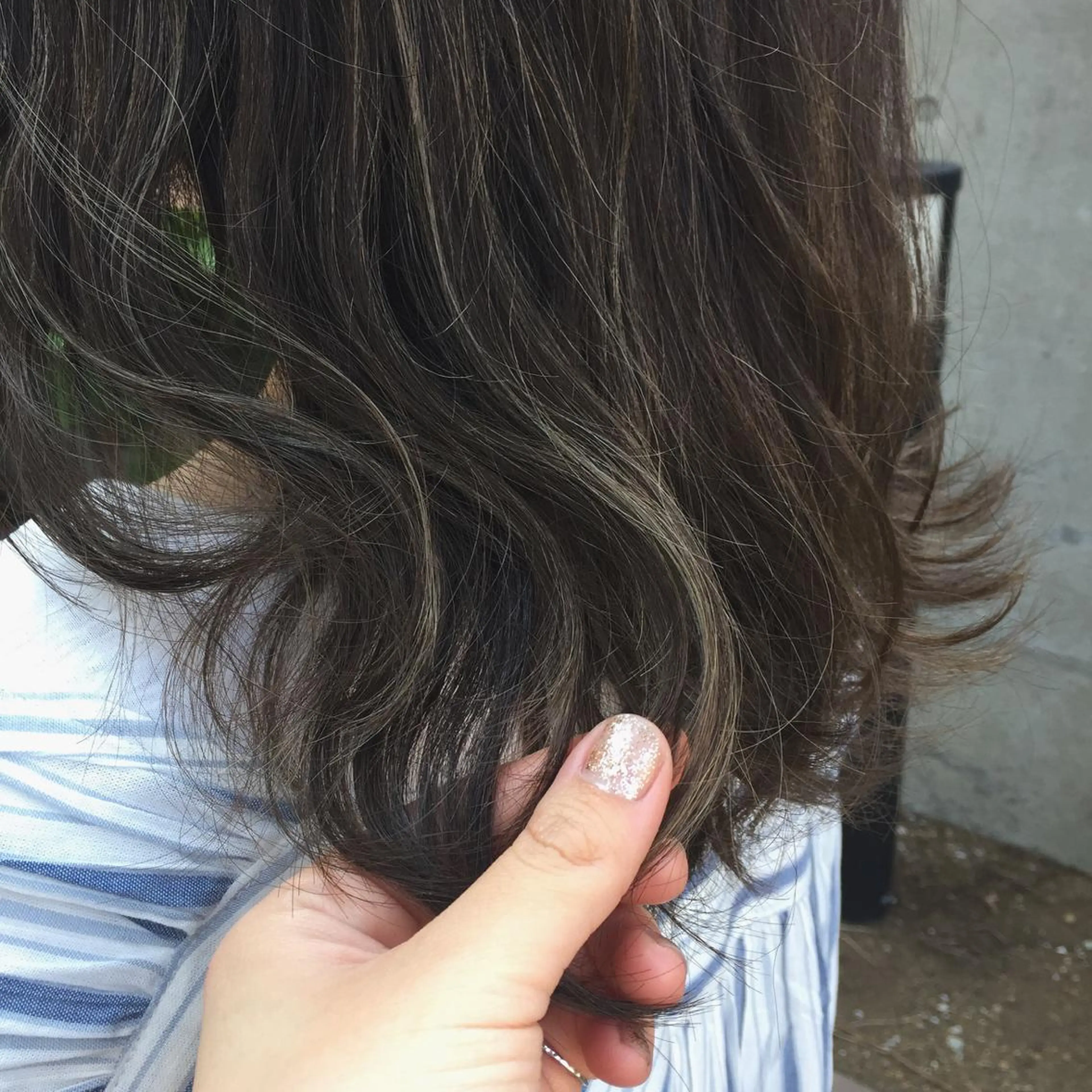 セミロング カラー 柔らかいcolor 🌿harukaのヘアスタイル