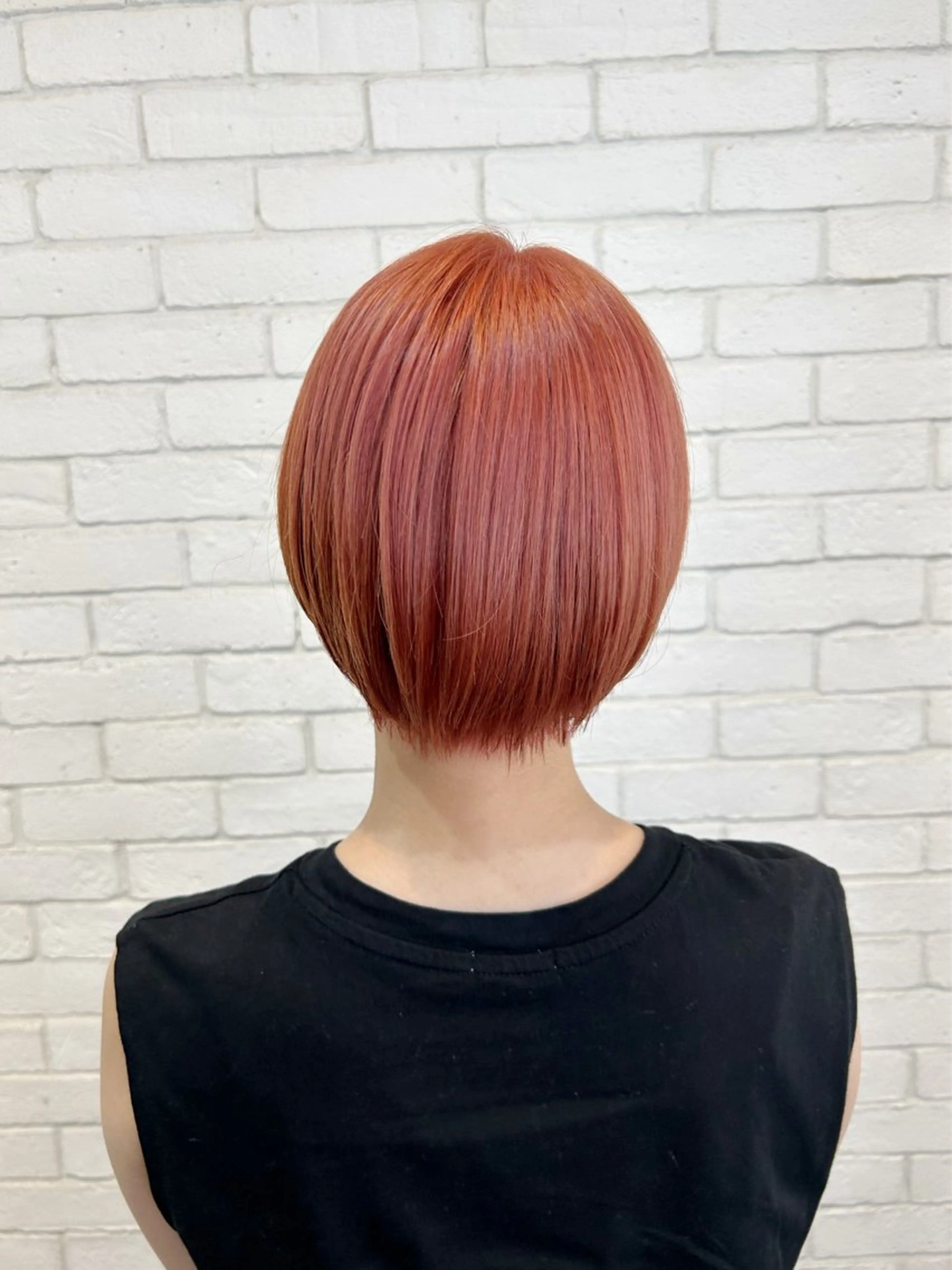 ショート ヘアカラー カラーアンドケアリタ kitamuuuのヘアスタイル