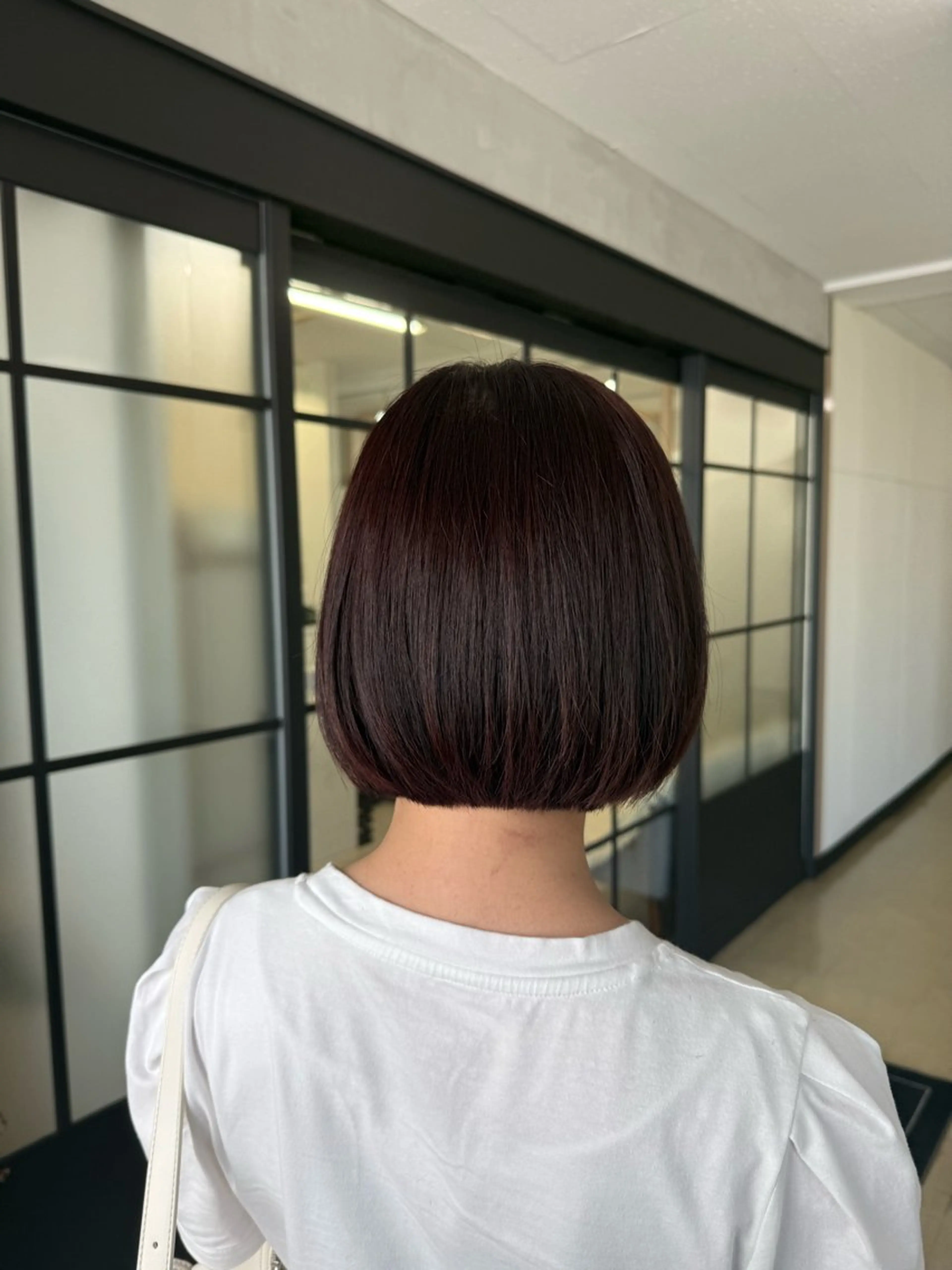 ショート ボブ カット ヘアカラー トリートメント ヤマダレナ/個室/ 透明感艶カラー😽✨のヘアスタイル