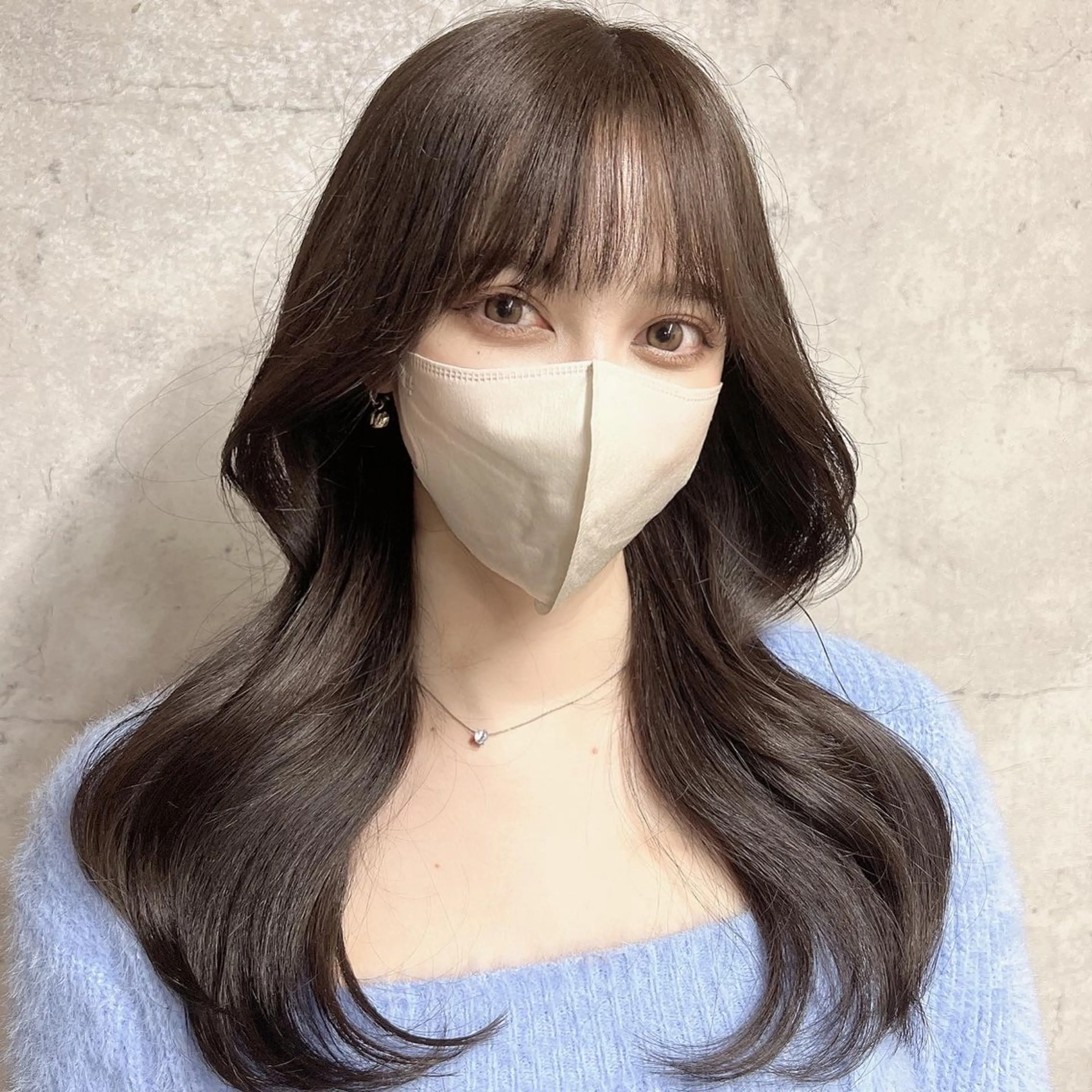 ロング カラー ヘアアレンジ 韓国レイヤー/ 顔周り💕田中将吾のヘアスタイル