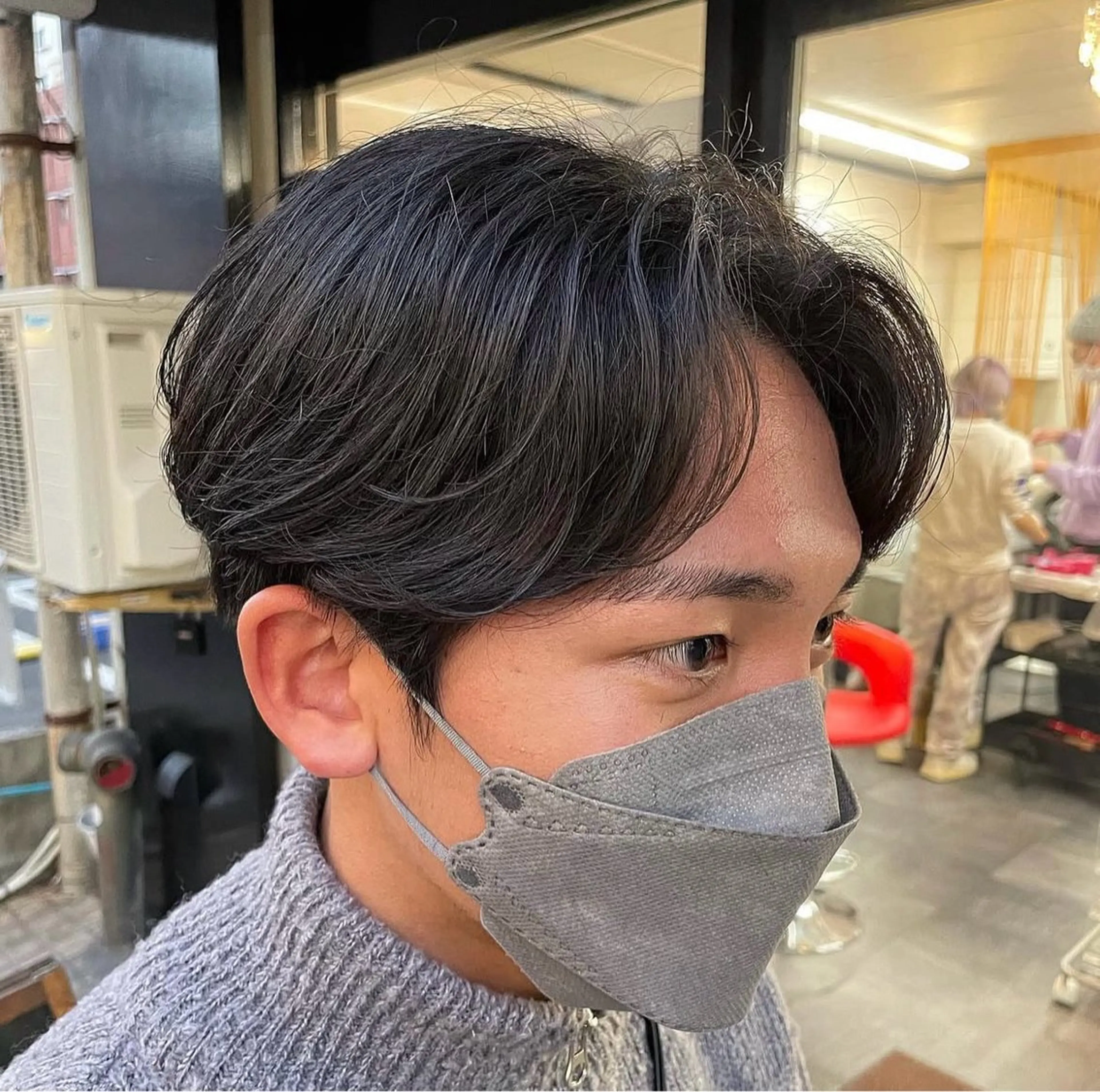 ショート パーマ ニュアンスパーマ 檜皮 夢子のヘアスタイル