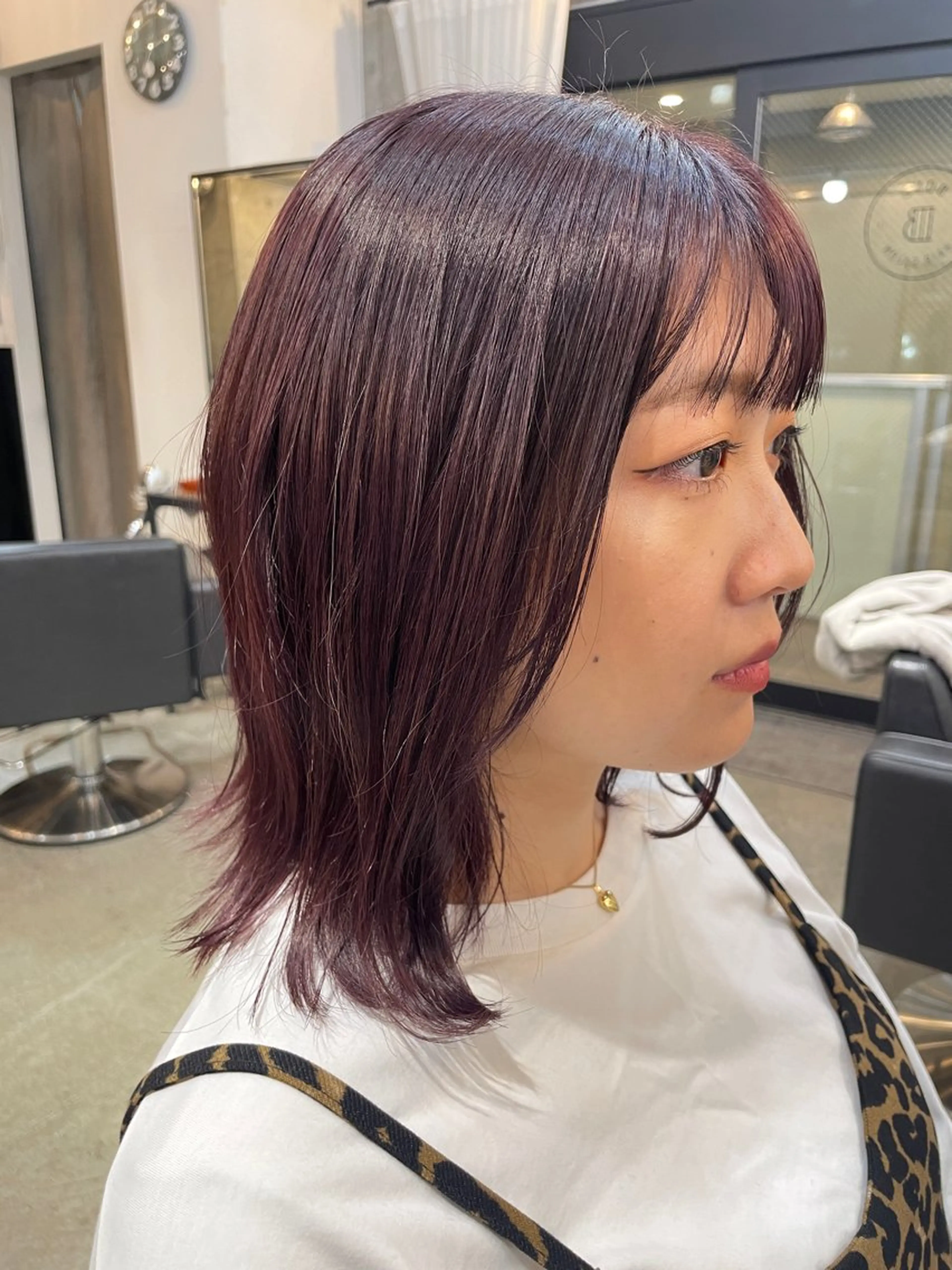 💌ポイントストレート❣️【顔周り・前髪】+🧁全体カラー🧁の写真