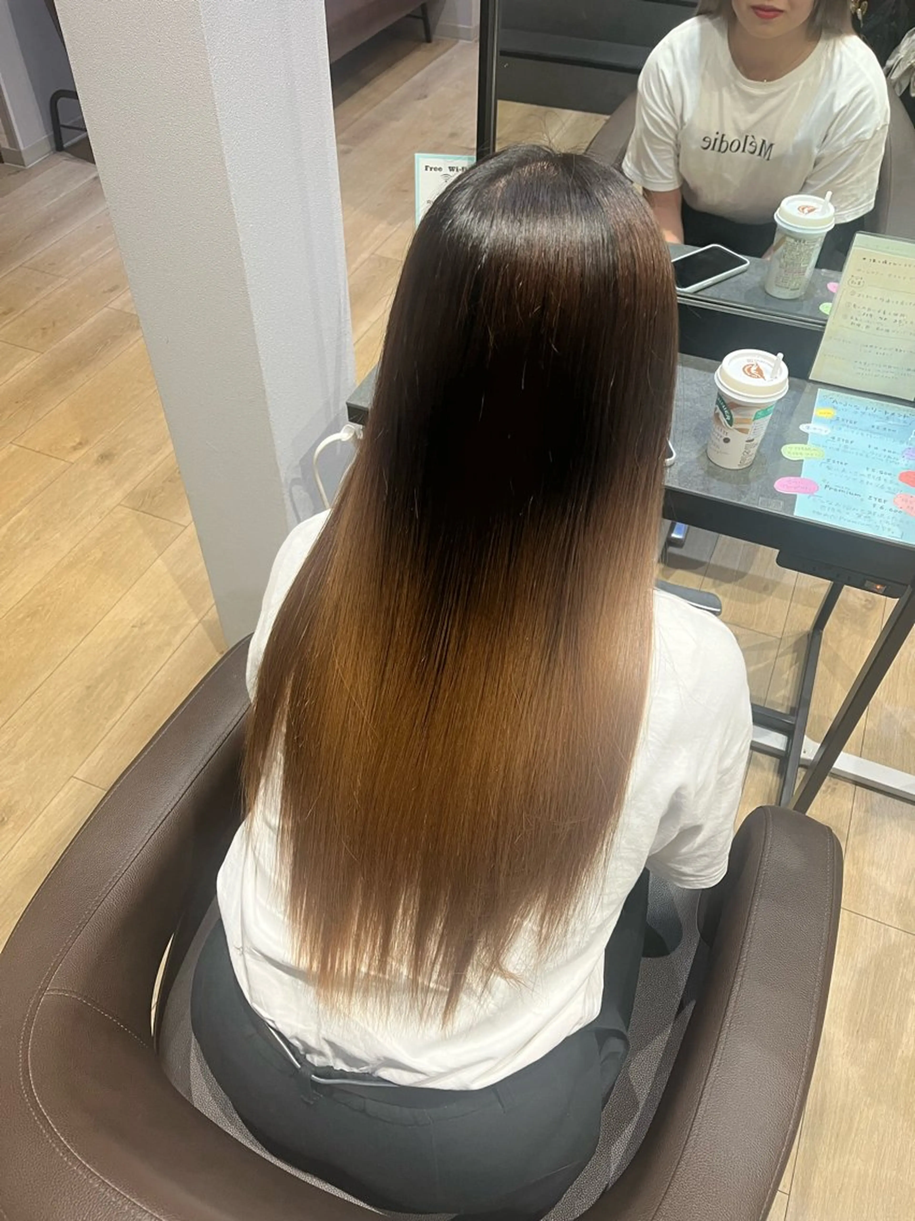 ロング 髪質改善 トリートメント Chere-Rosso- 金剛店所属・Chere 金剛店 髙木翌のヘアスタイル