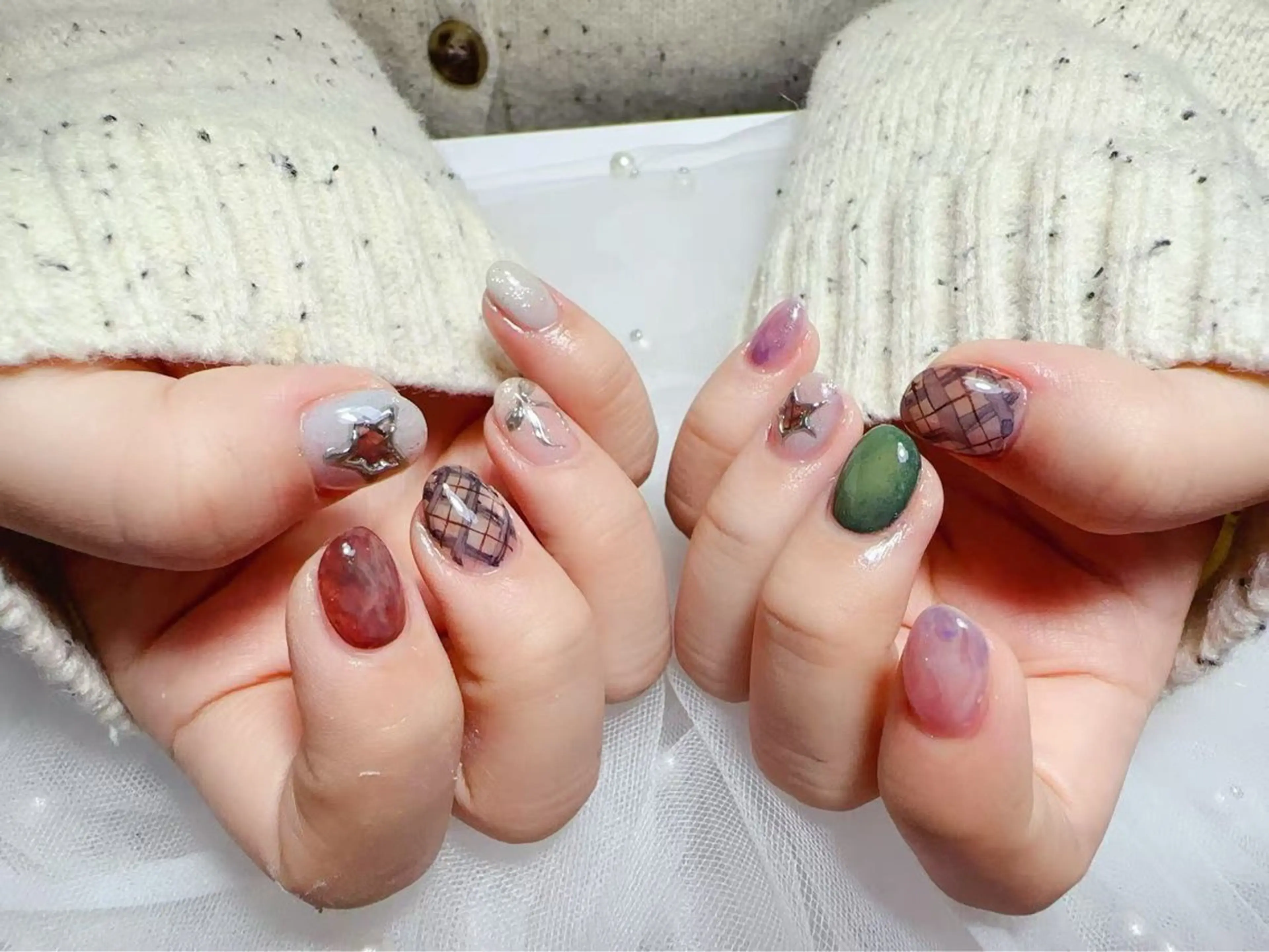 ネイル ゆ きのネイルデザイン