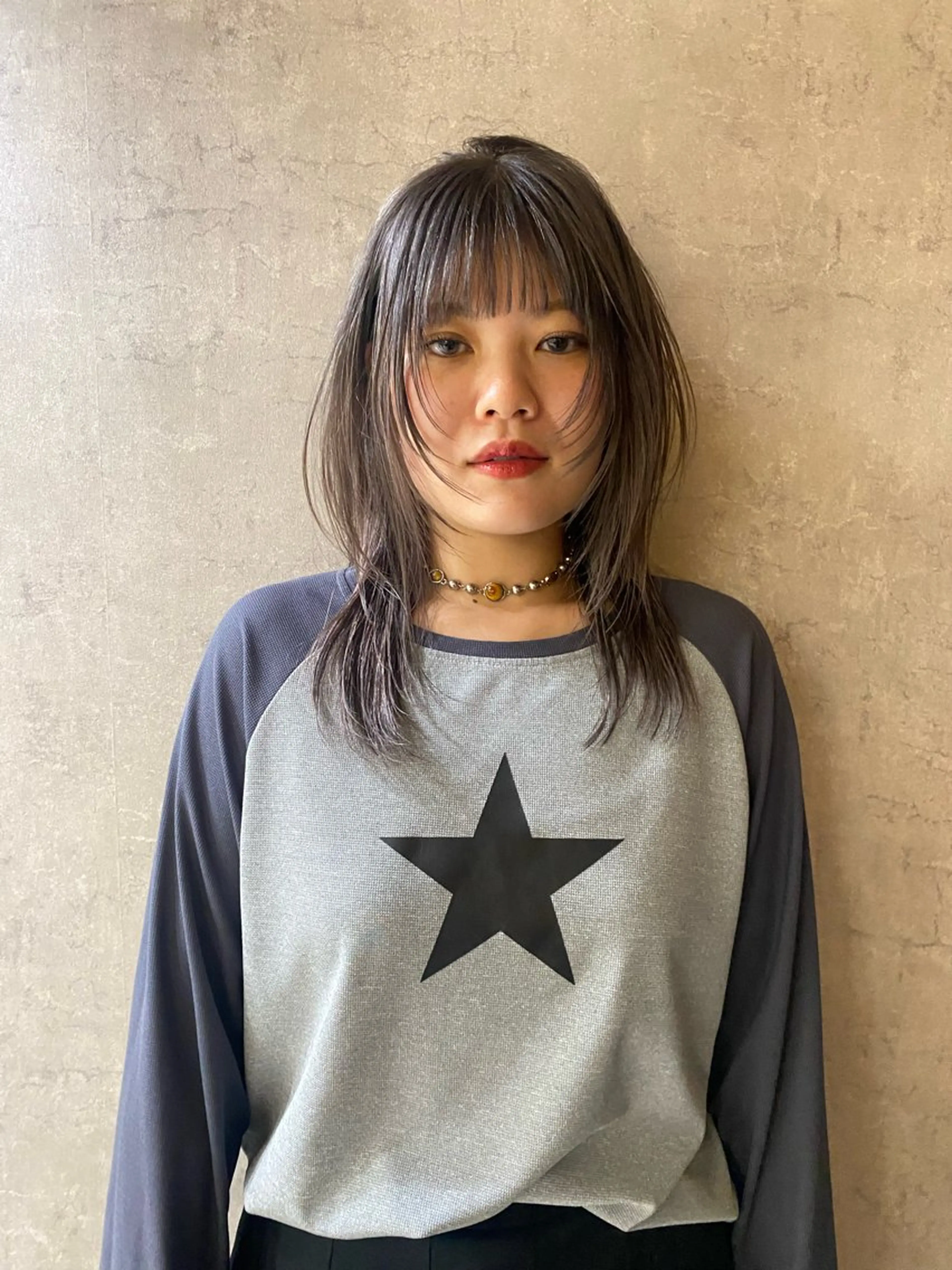 カラー ヘアカラー ハイトーン 🐩AI🐩のヘアスタイル