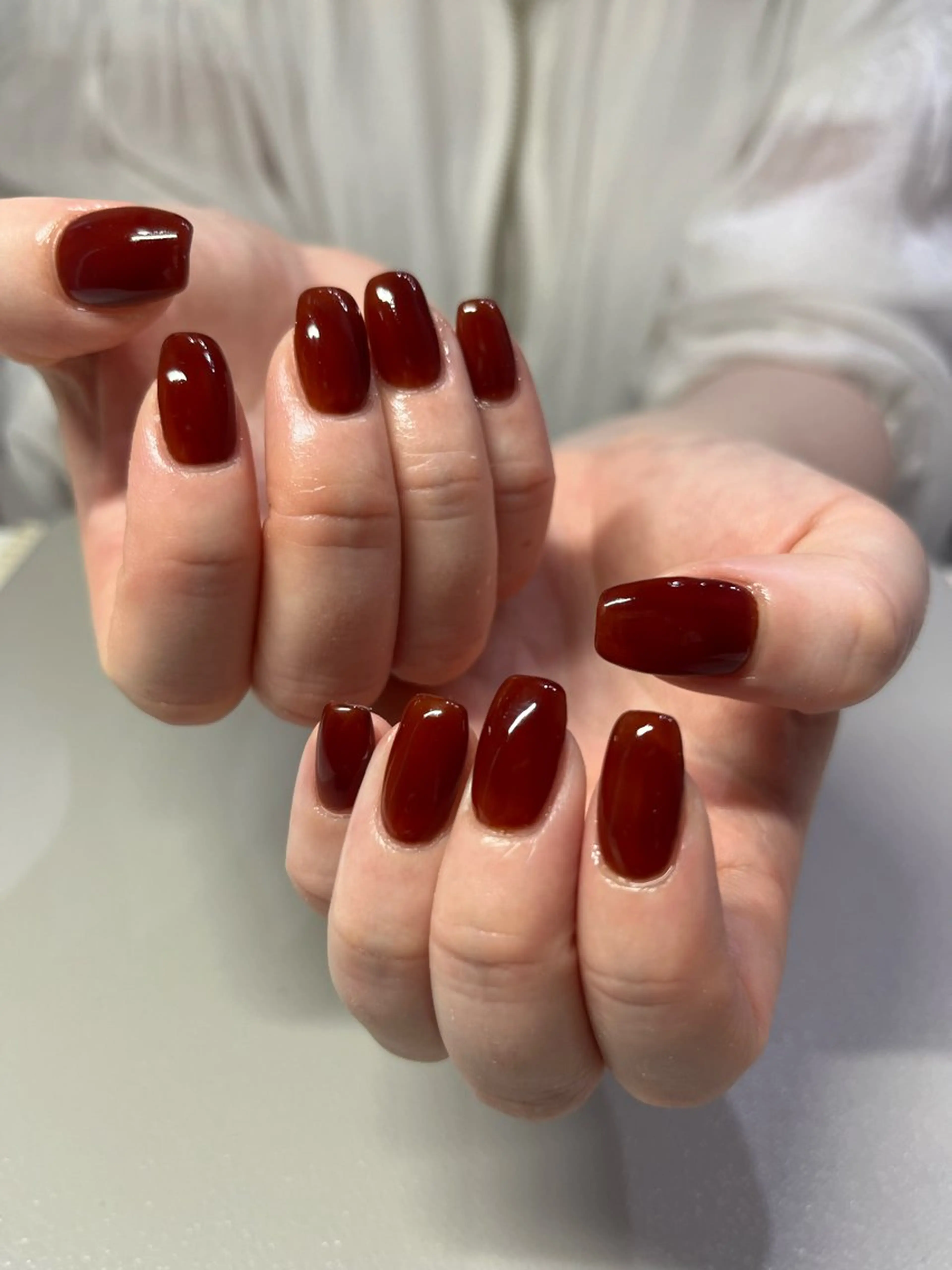 ネイル Ray. ちゅるん系ニュアンスのエステ・リラクイメージ