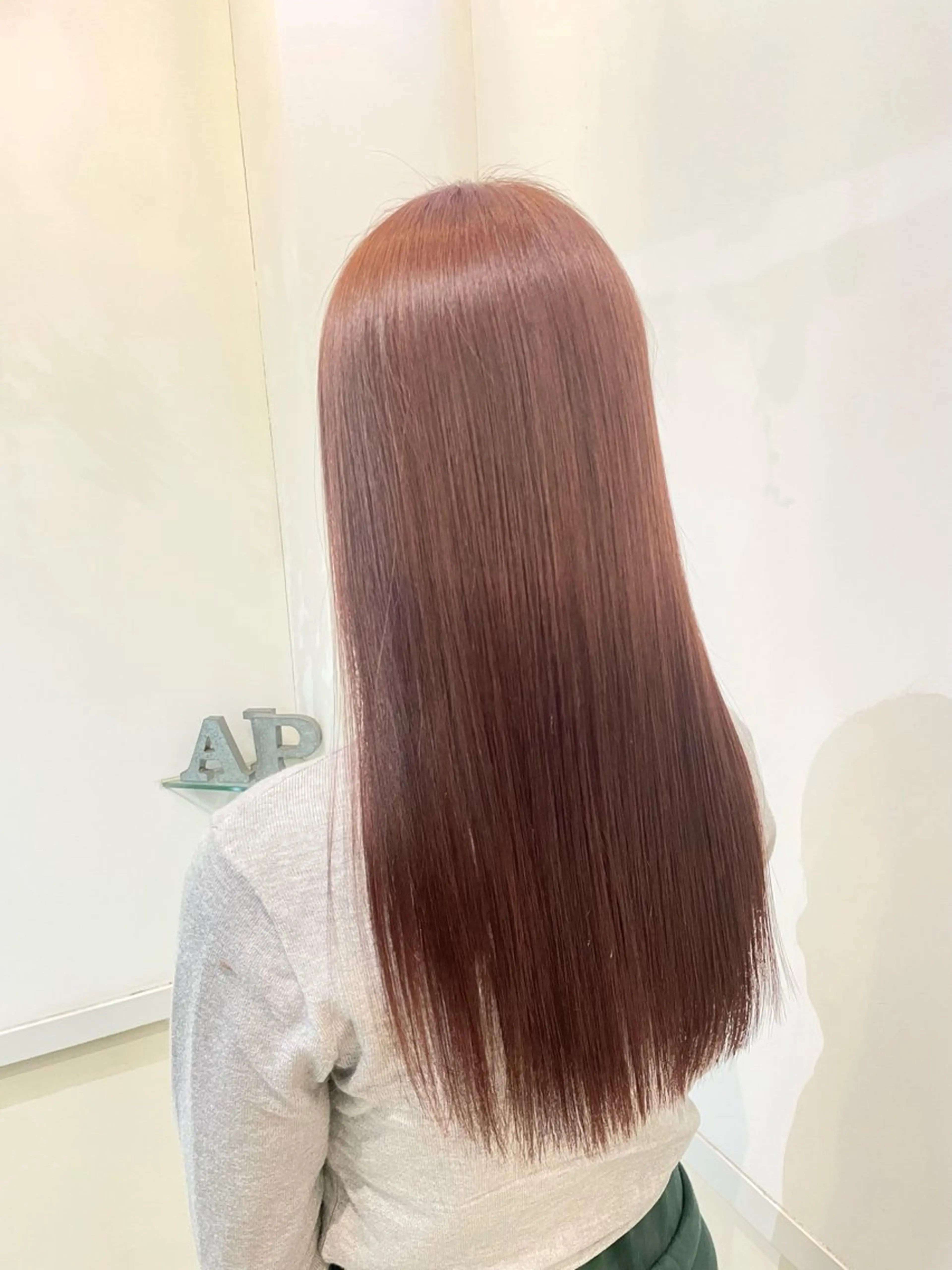 ロング カラー カット ヘアカラー トリートメント 髪質改善カラー🤍 エクステ✨君島由実子のヘアスタイル