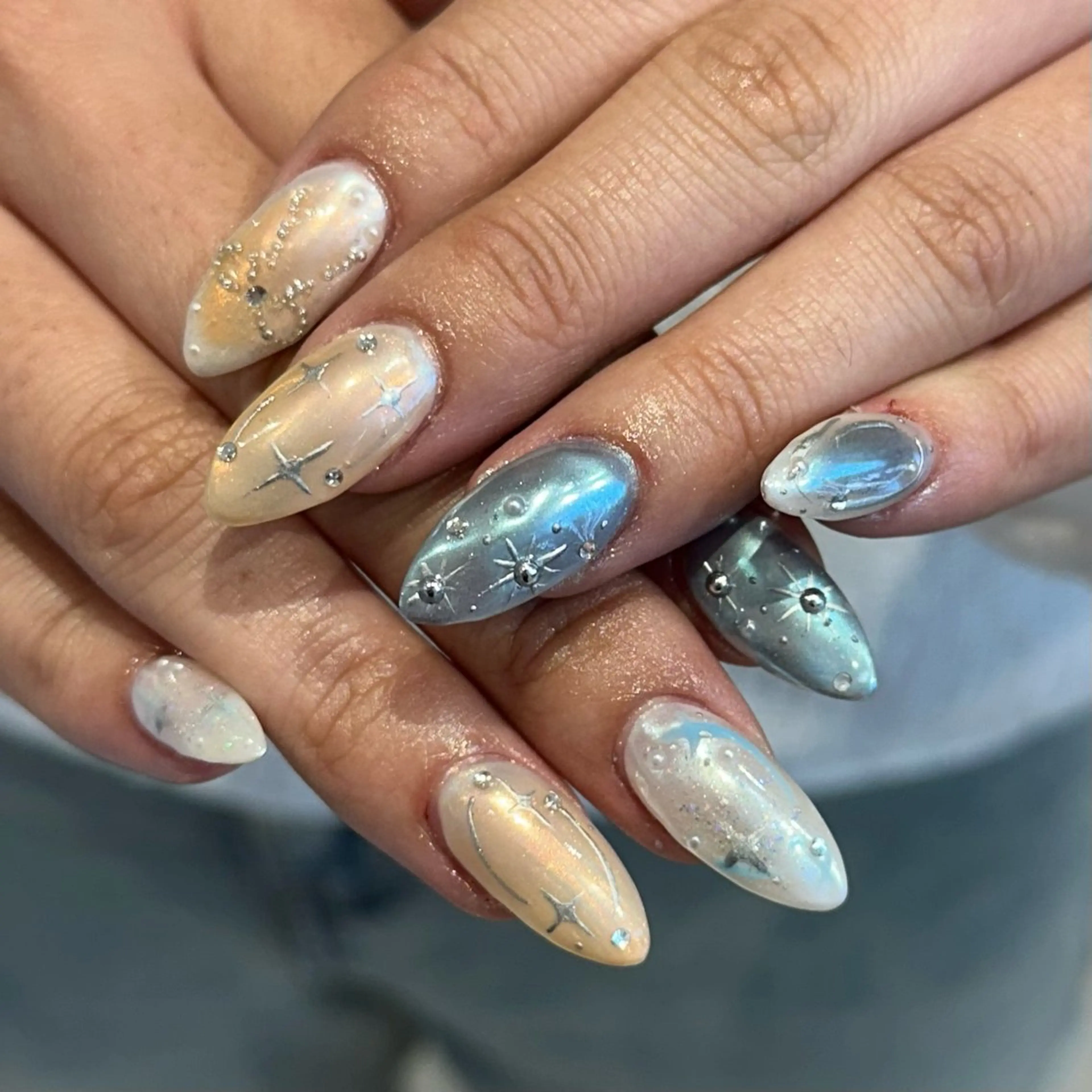 ネイル ハイトーン特化 pepe🎀のヘアスタイル