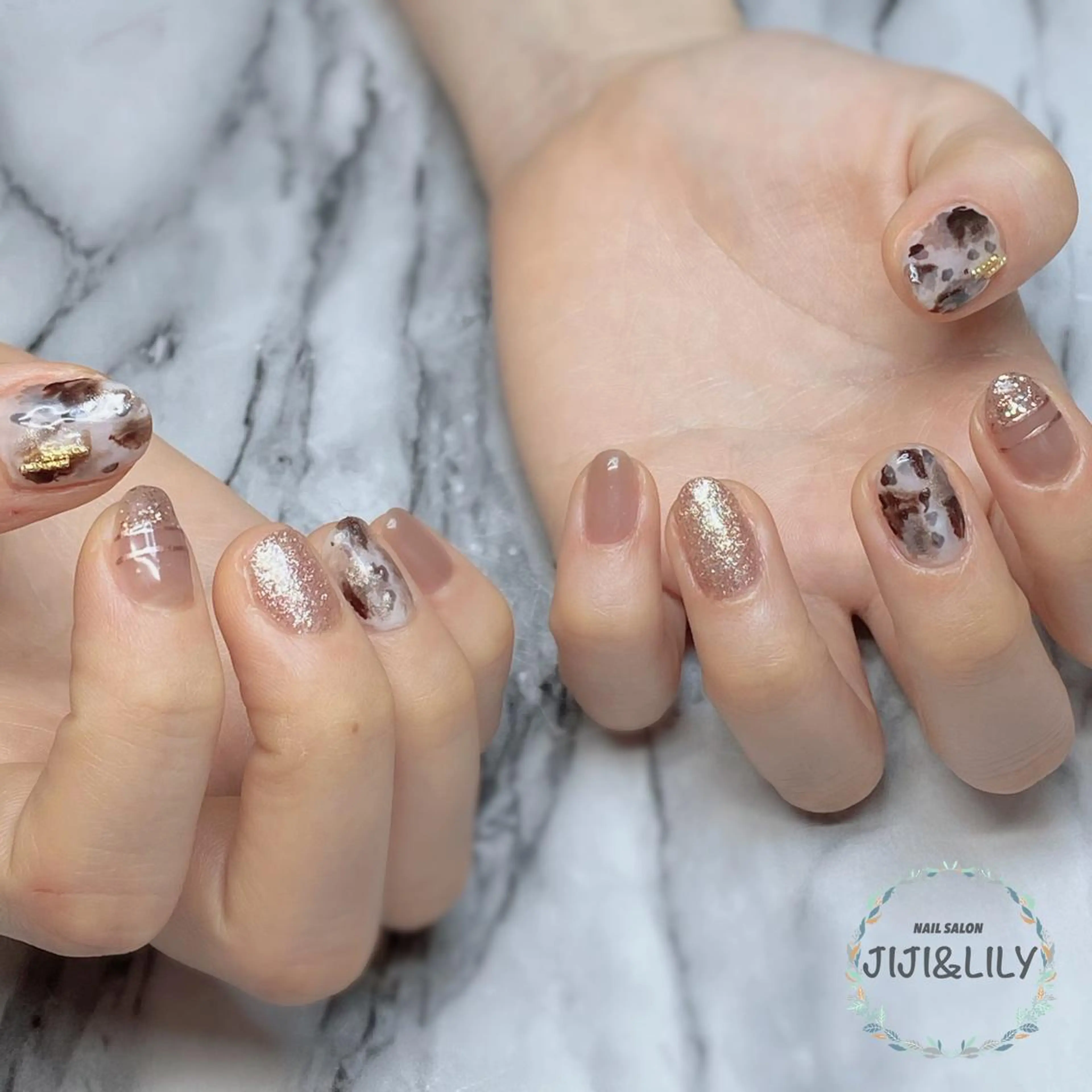 ネイル ニュアンスネイル 豊田 圭子のネイルデザイン