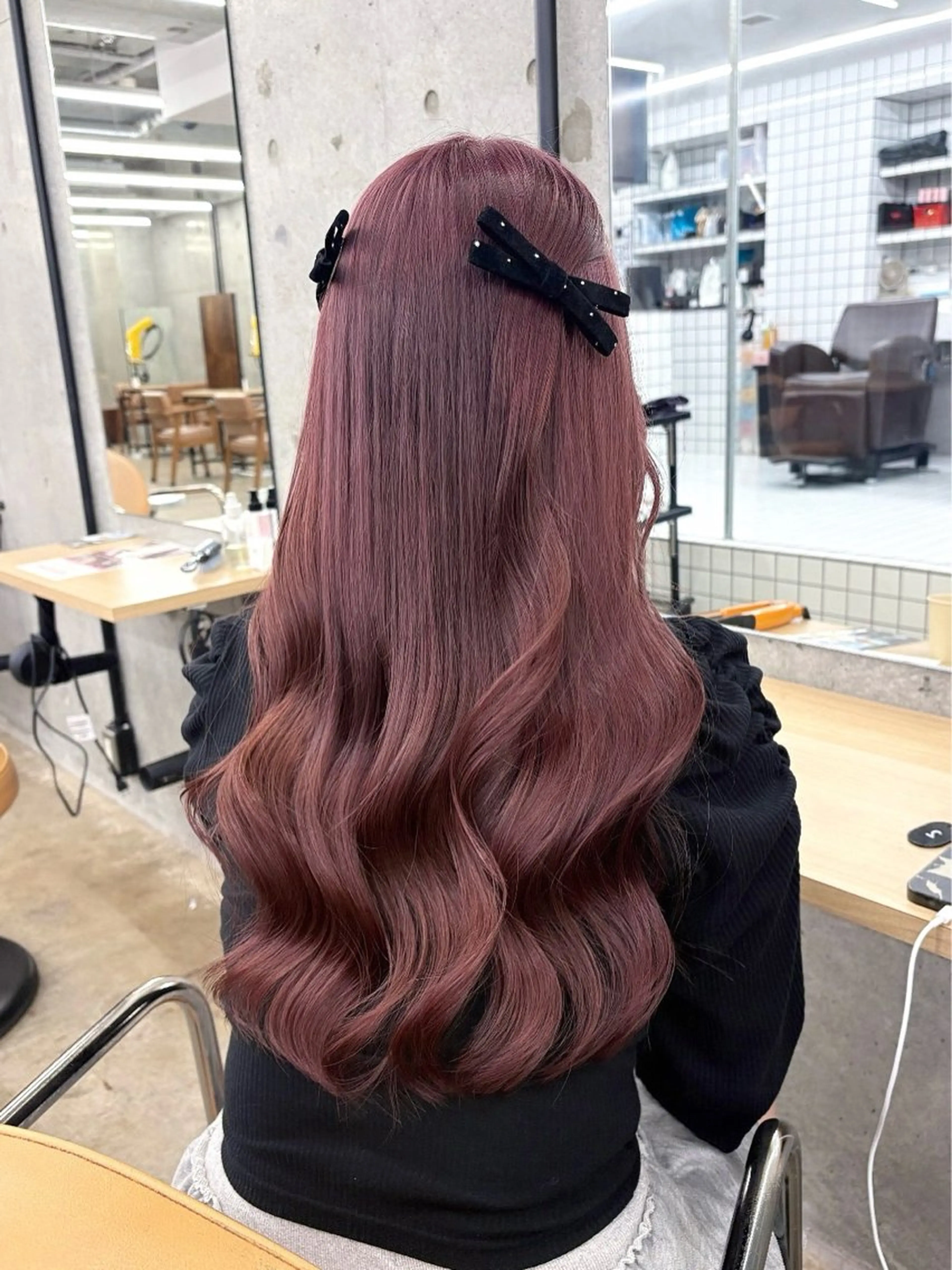 カラー ヘアアレンジ ヘアカラー 🎀暖色カラー🎀 ♡yurika♡のヘアスタイル