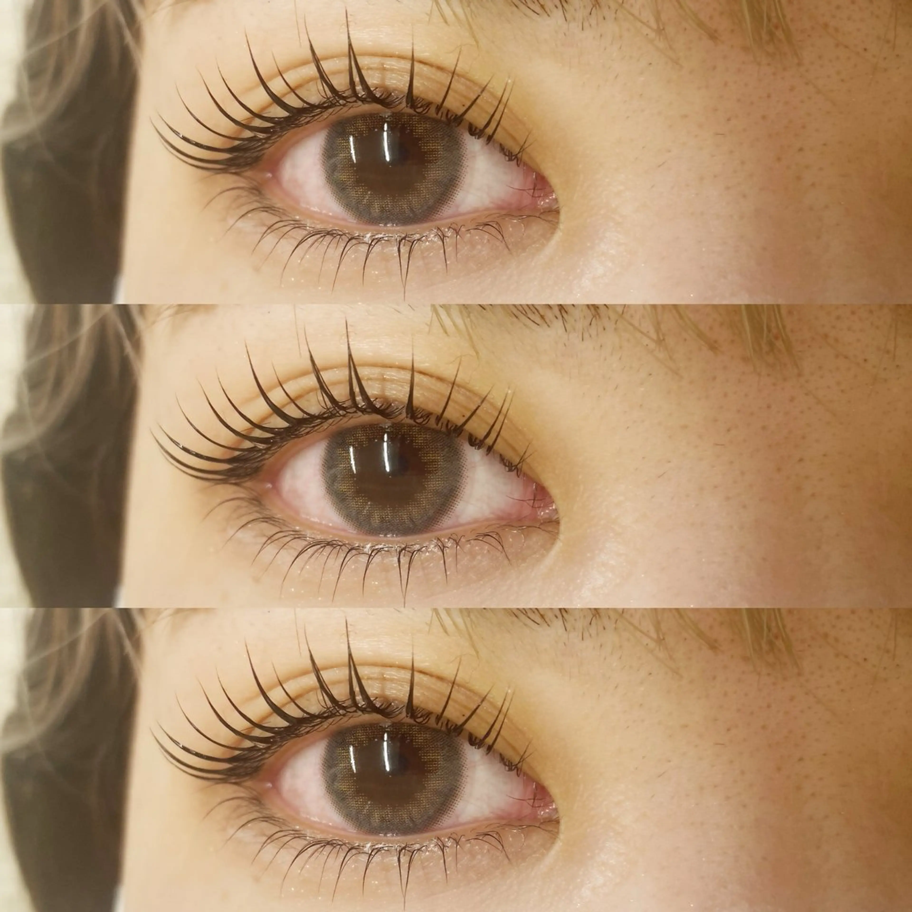 【14:30以外予約❌】上下まつげパーマ【上は束感パーマです】(所要時間90分前後)の写真