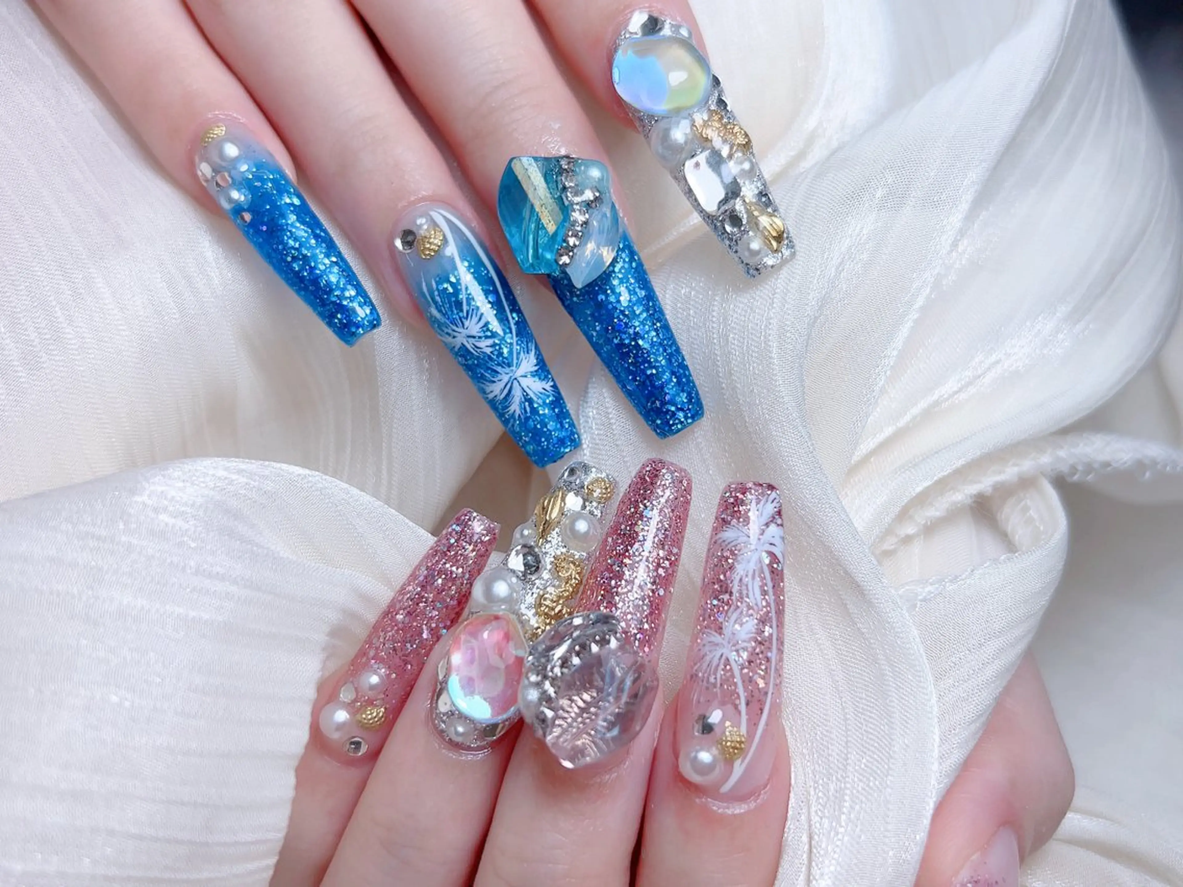 ネイル M🌷nail 長さだし専門店のネイルデザイン