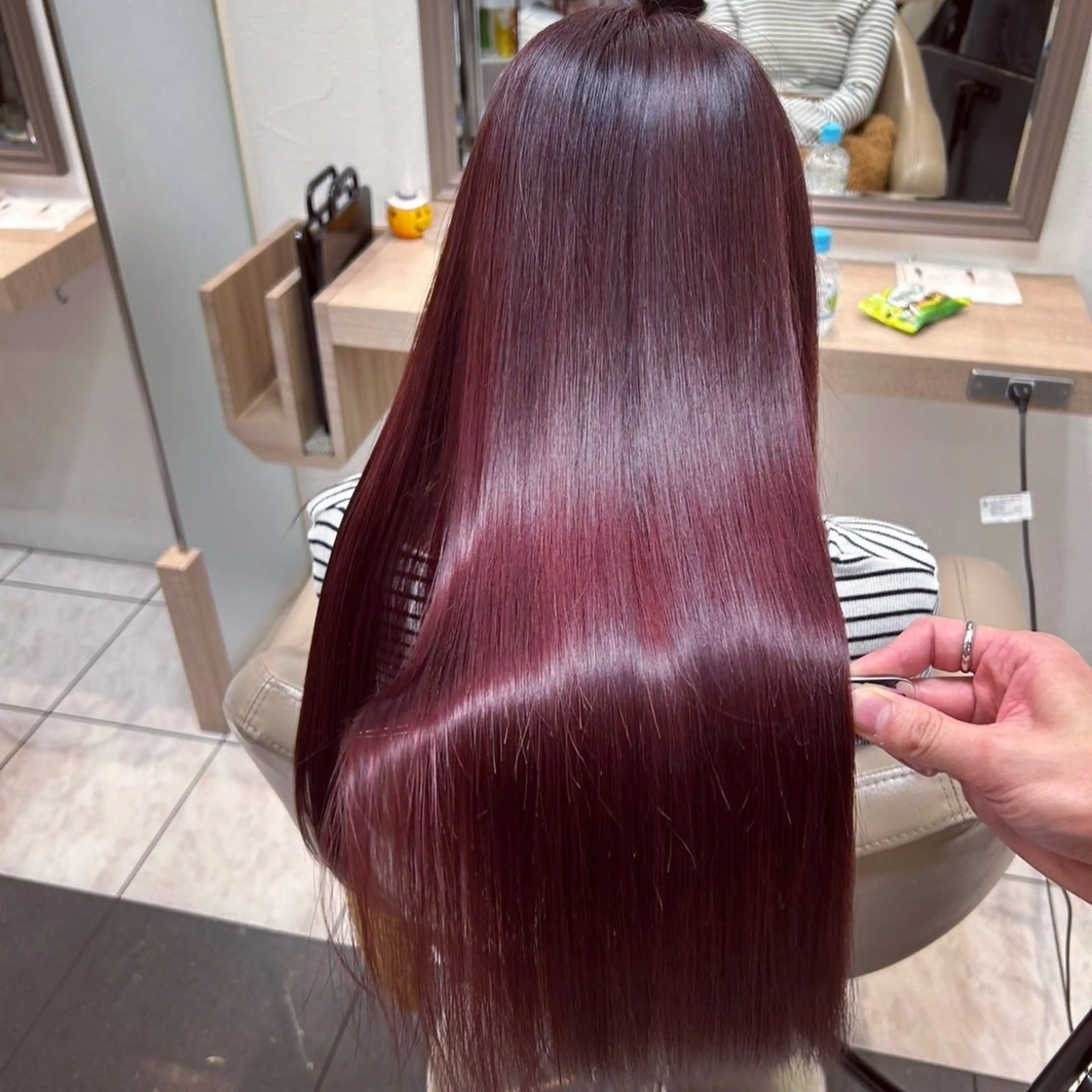 ロング カット ヘアカラー トリートメント 🌹髪質改善縮毛特化 小山正悟🌹のヘアスタイル