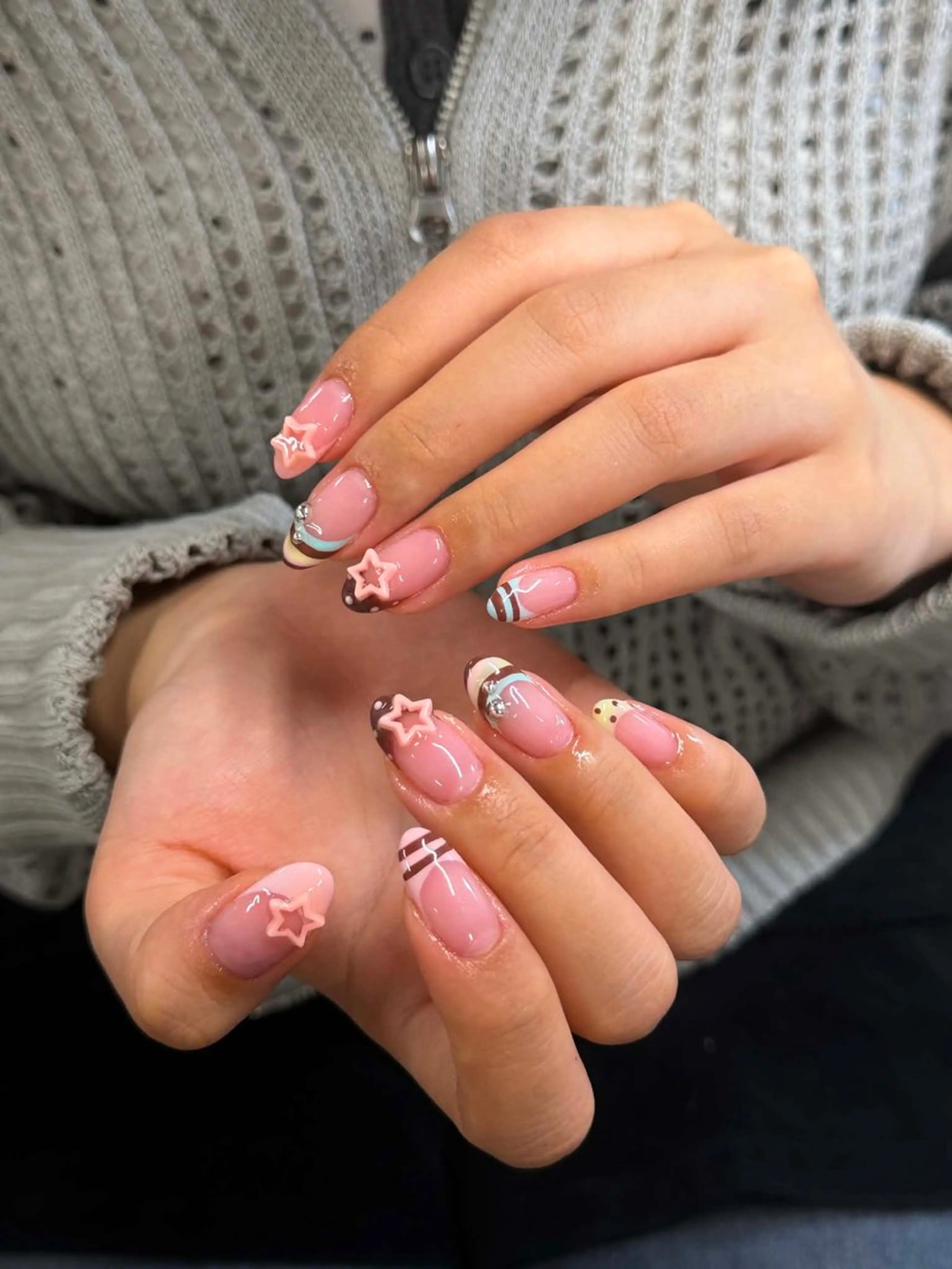 ネイル アートネイル スカルプネイル ストーンネイル ネイルチップ Suka Nailのネイルデザイン
