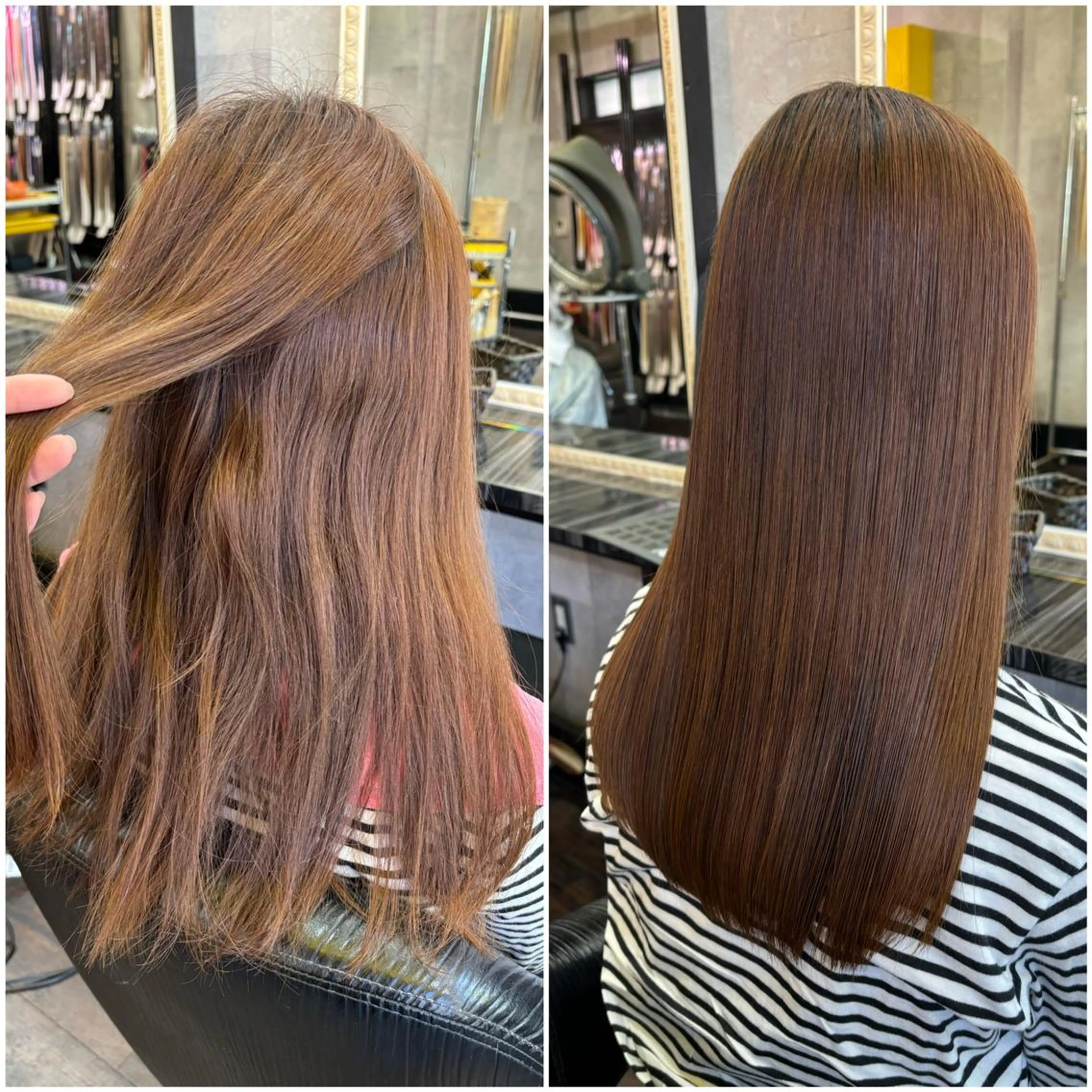 平日限定！【髪質改善】ケア縮毛矯正＋内部補修トリートメントの写真