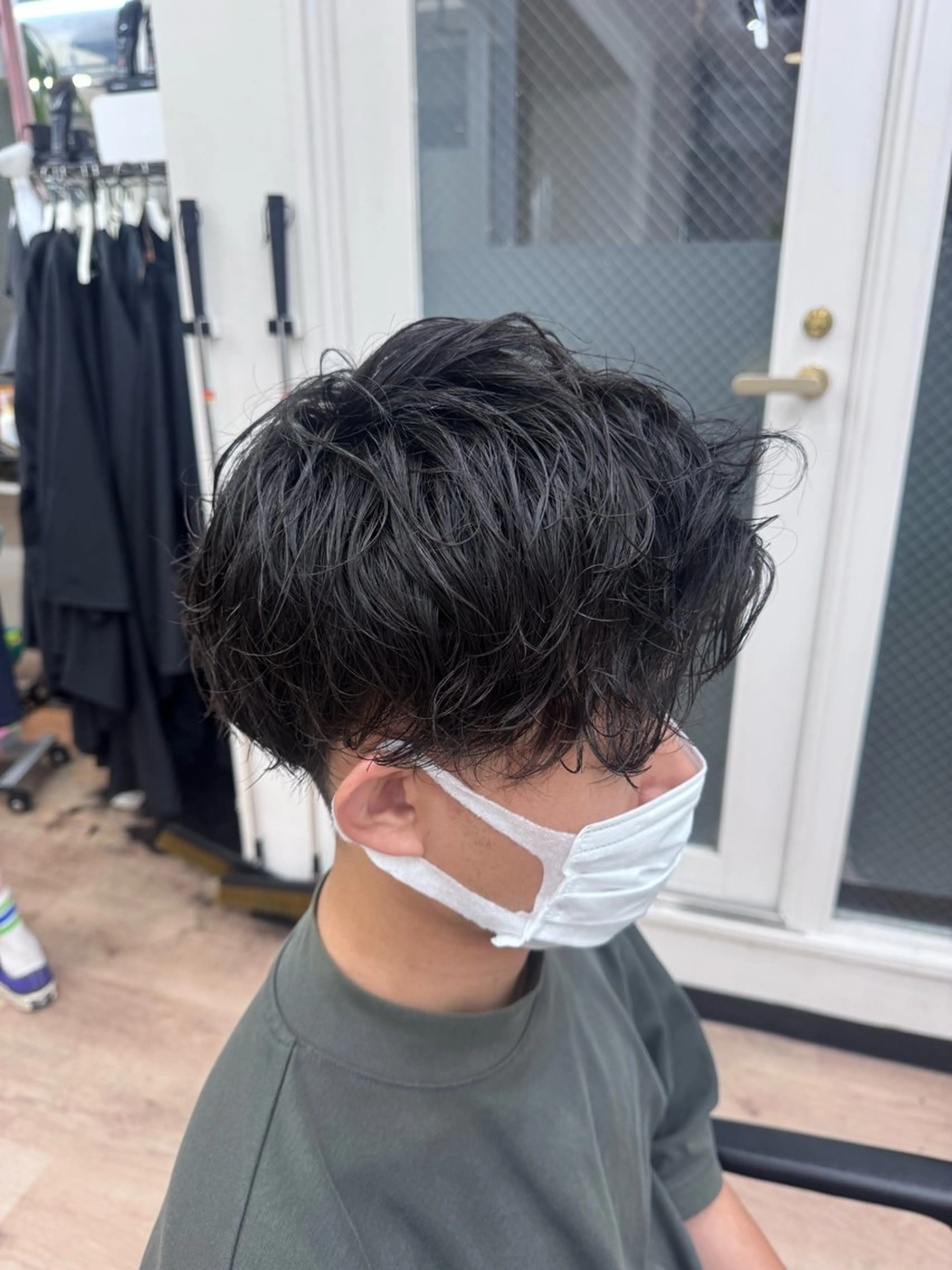 【抜け感◎】スタイリング楽ちん無造作パーマ《ダメージ補習トリートメント付》の写真