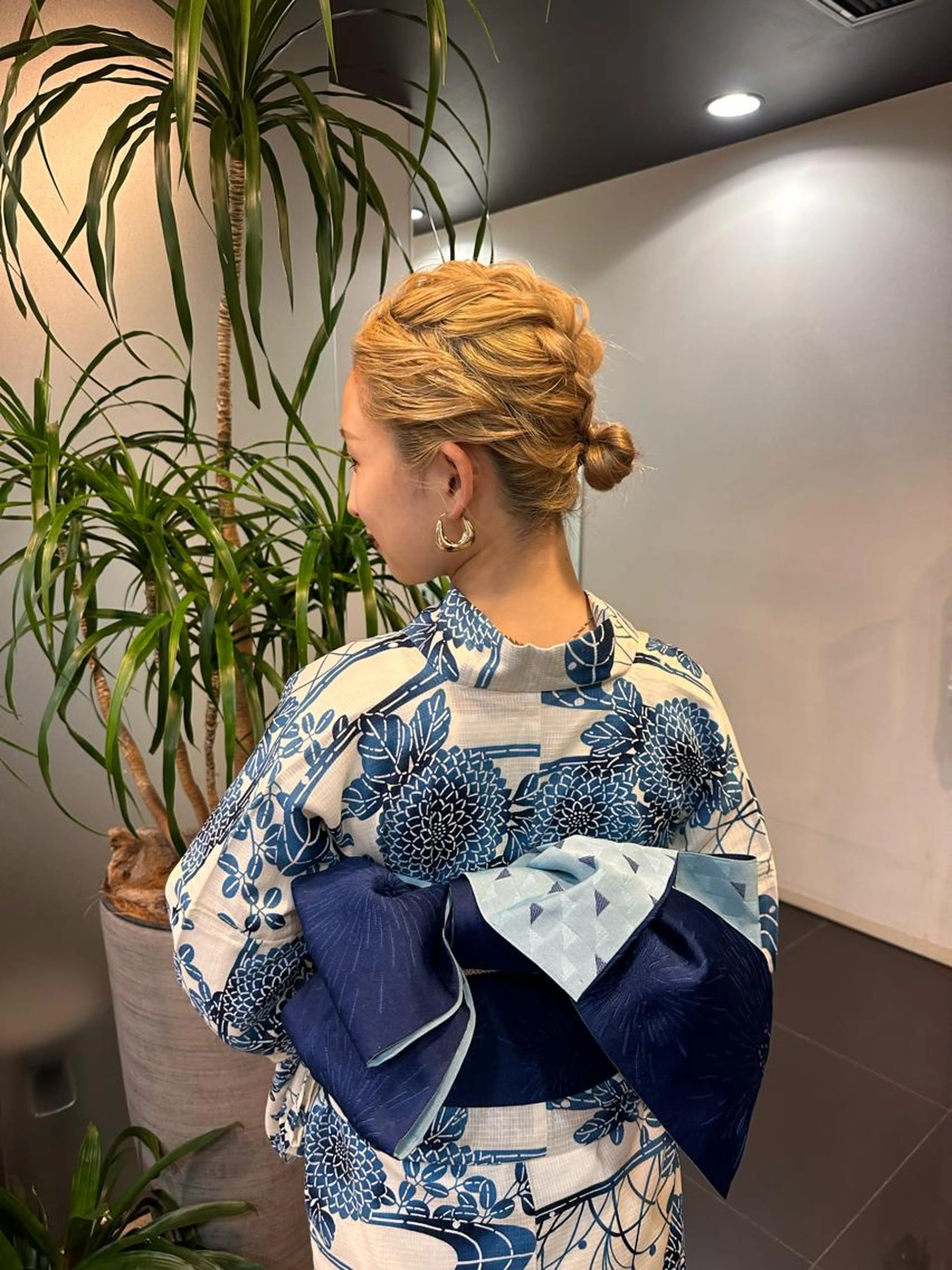 【👘浴衣着付け＋ヘアセット】特別セットの写真