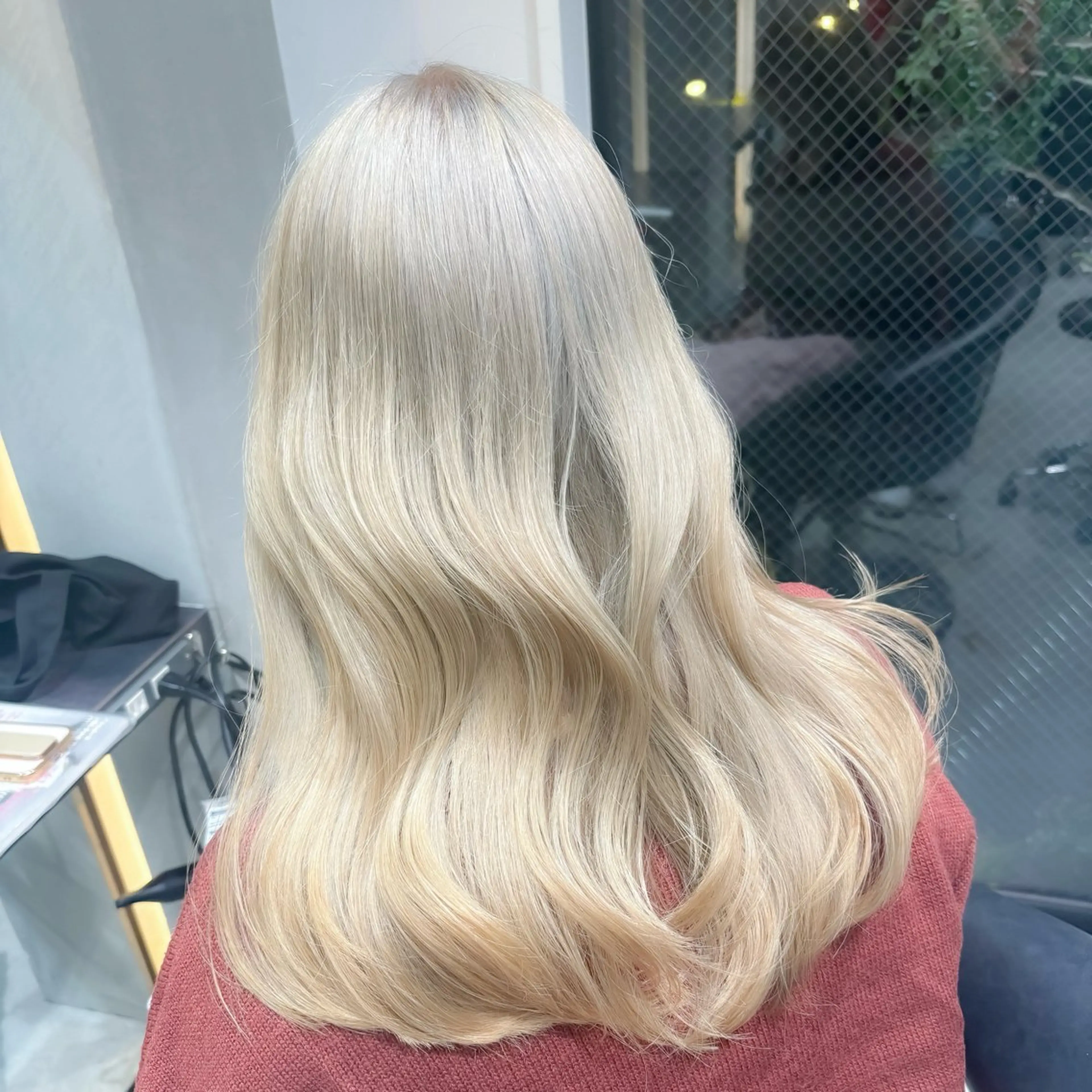 セミロング カット ヘアカラー トリートメント 🤍aimi🤍 ウルフ/韓国ヘアのヘアスタイル