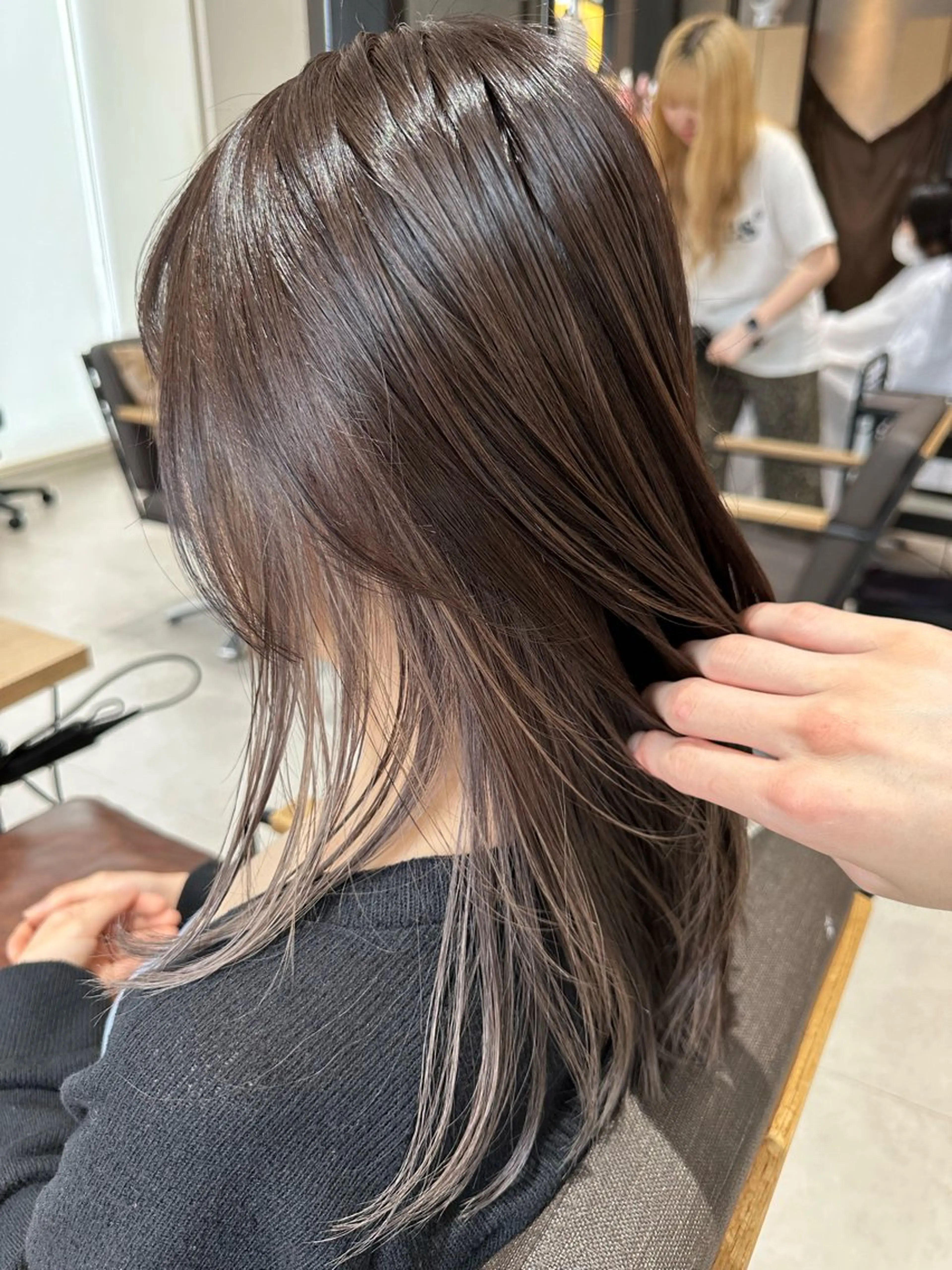 ミディアム 🍜のばた 🍜のヘアスタイル